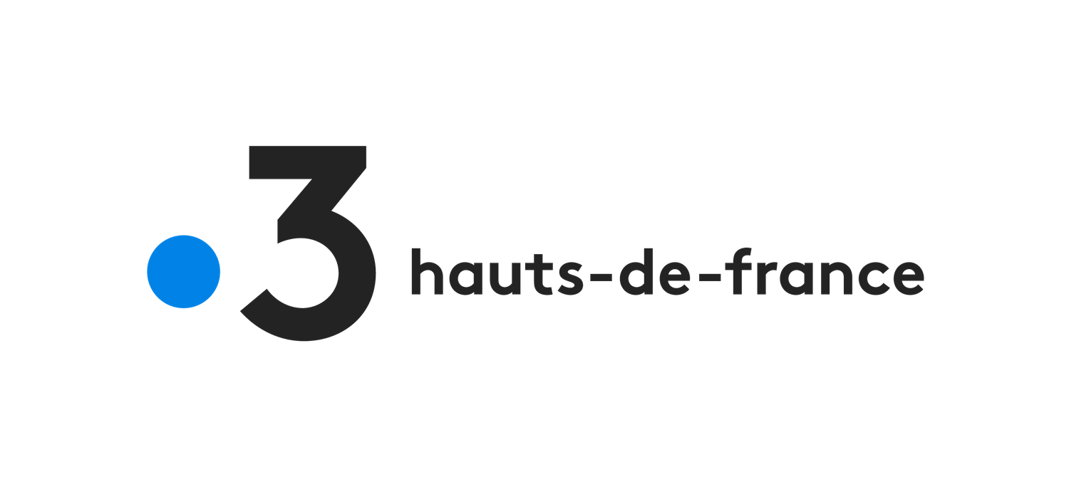 France 3 Hauts-de-France regional TV channel logo with blue dot and bold numeral 3.