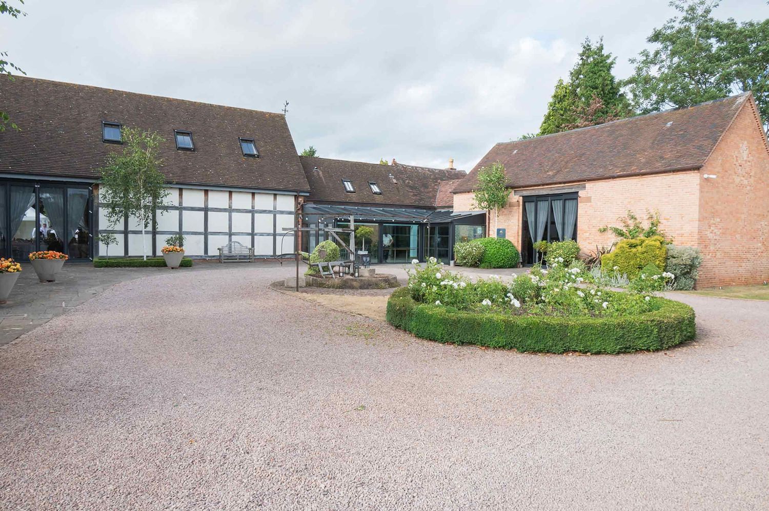 Redhouse Barn wedding photographer captures the front entrance to this beautiful wedding venue