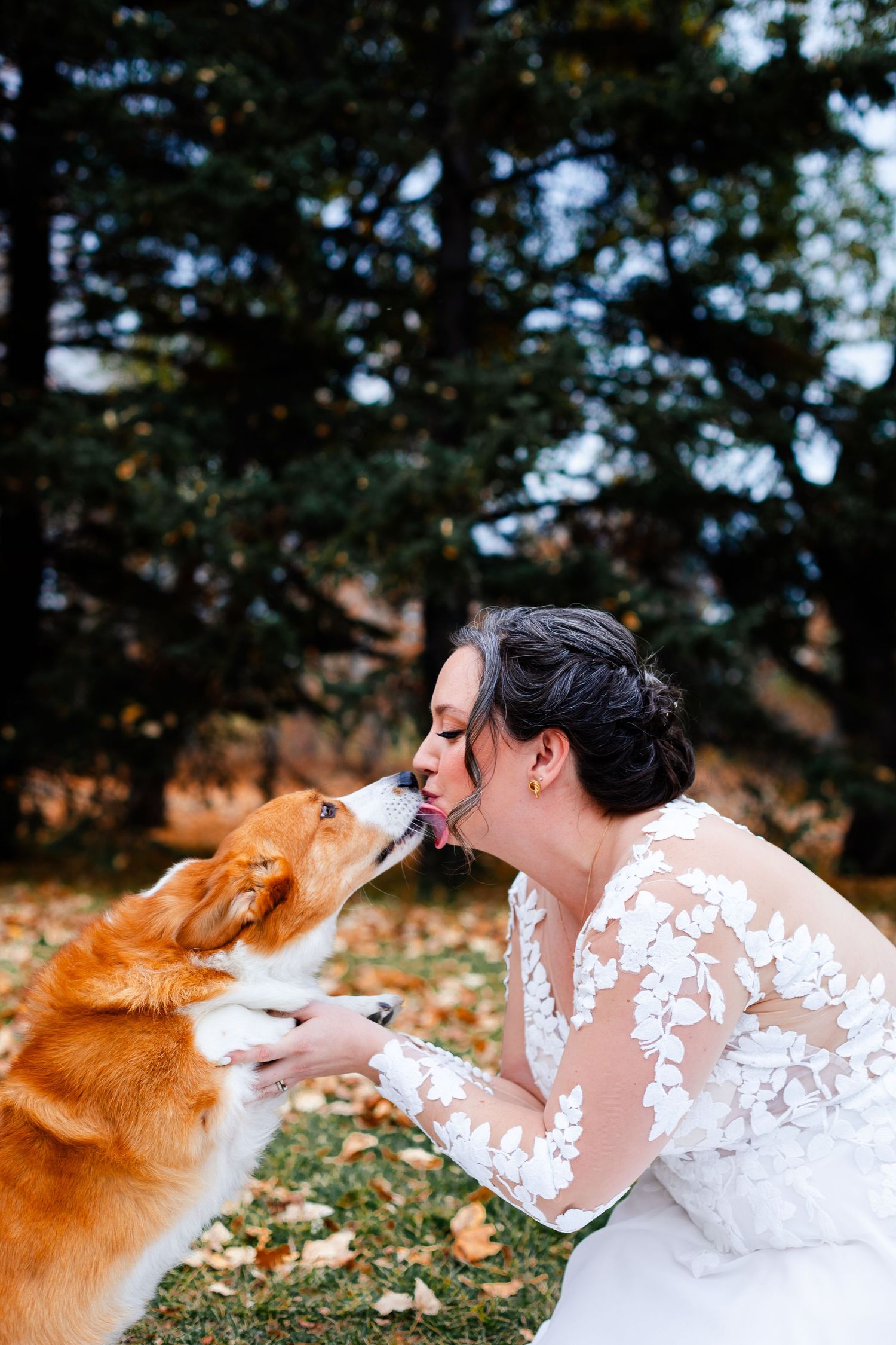 Bride and groom sharing a joyful moment during a Saskatchewan wedding by Hailly Nicklom Photography