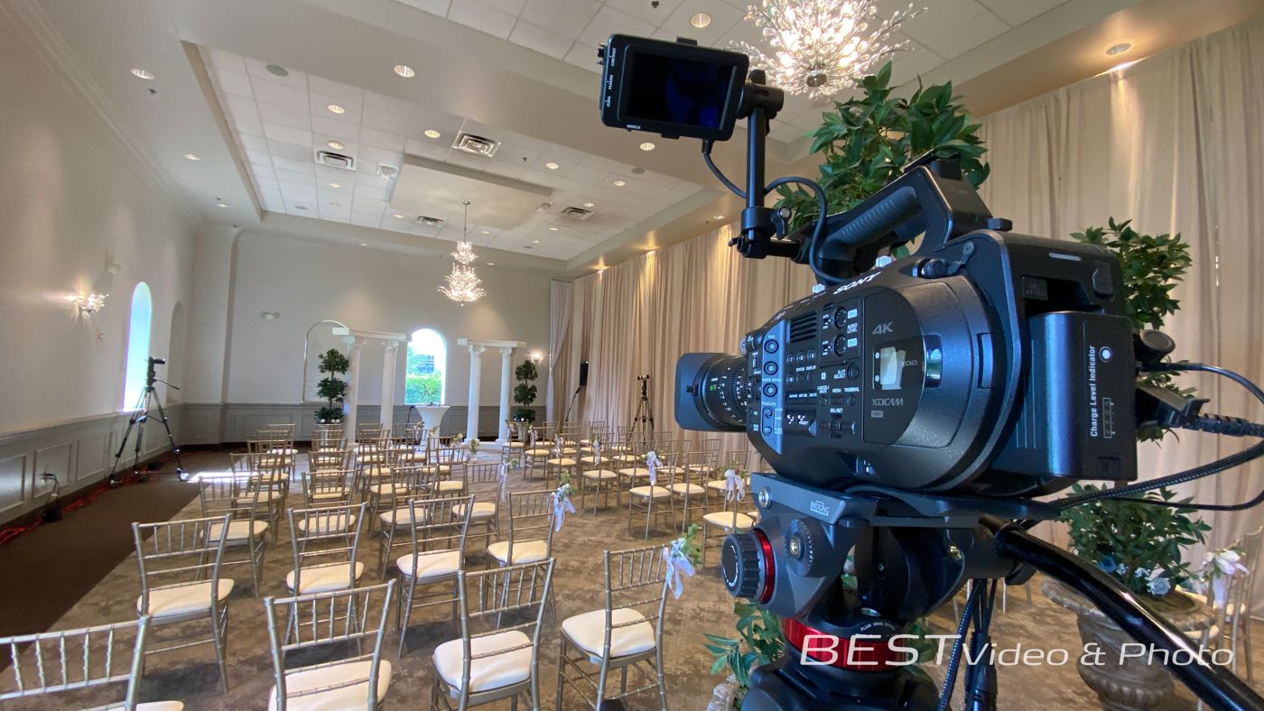 Video capture of wedding.