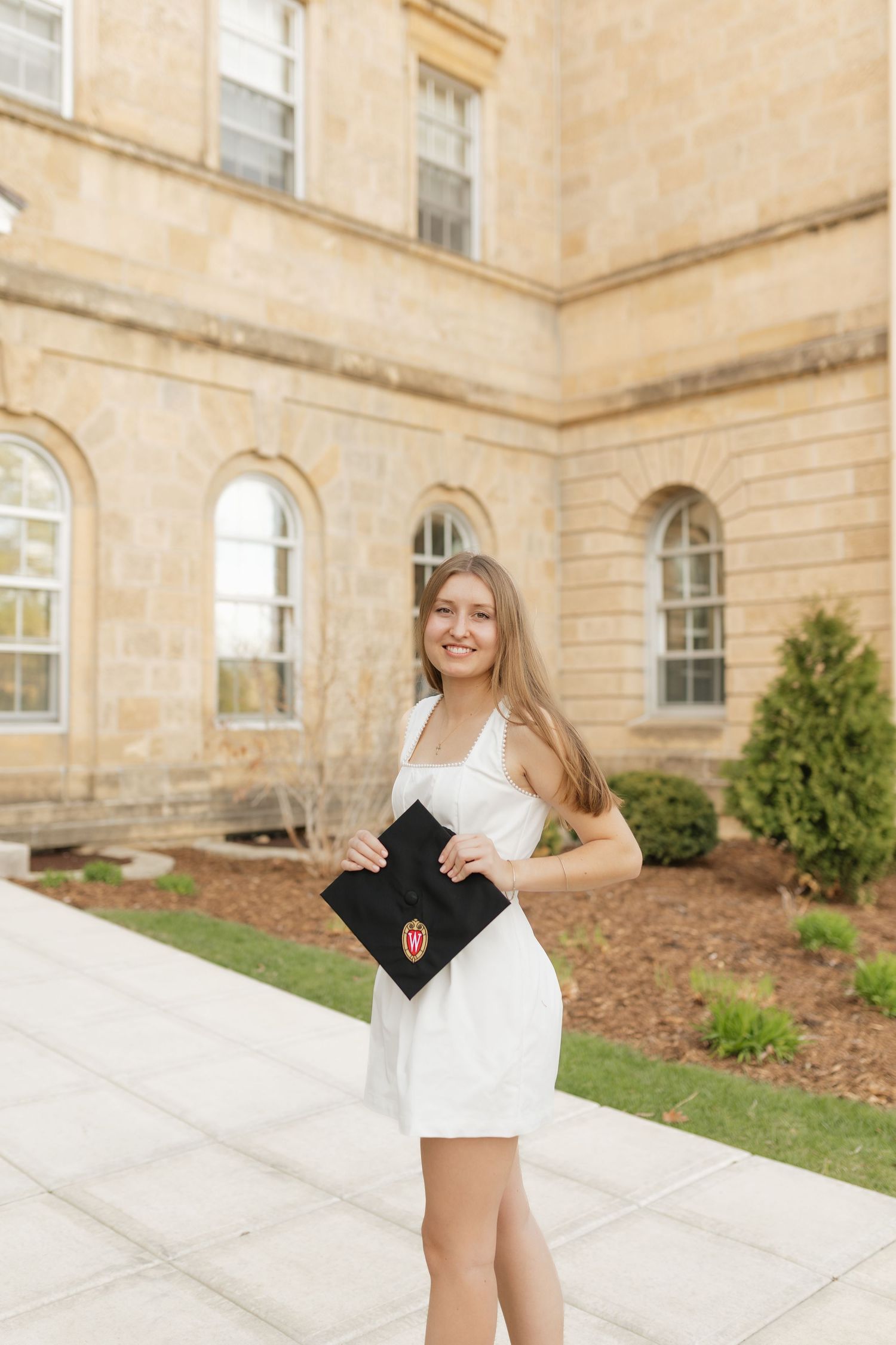 UW-Madison College Grad Session by Cameron June Photography | Madison WI