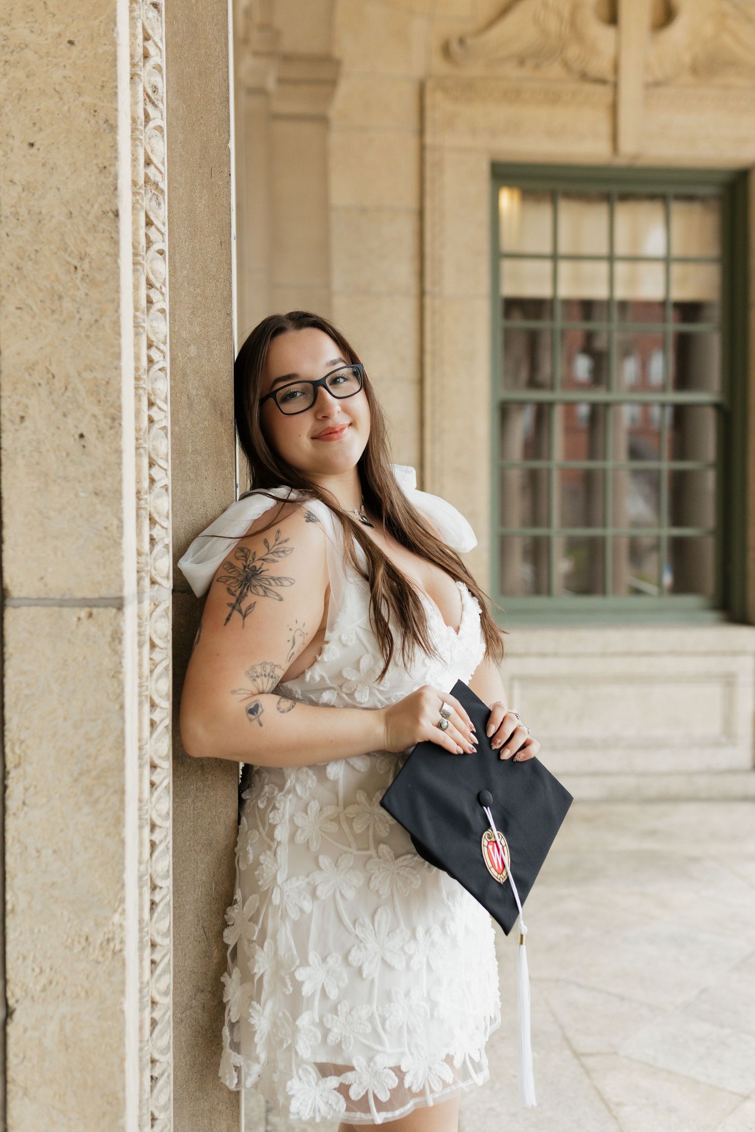 UW-Madison College Grad Session by Cameron June Photography | Madison WI