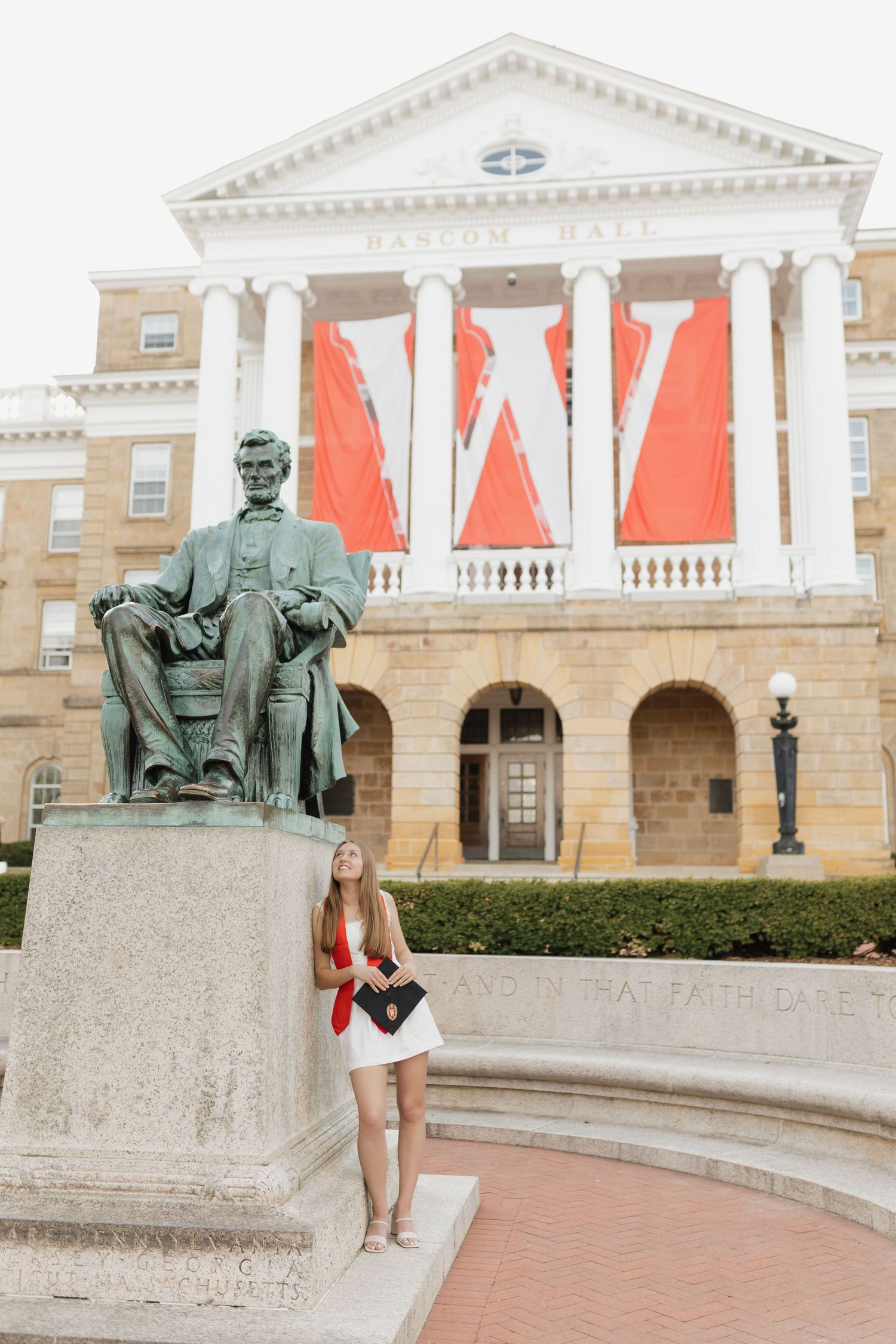 UW-Madison College Grad Session by Cameron June Photography | Madison WI