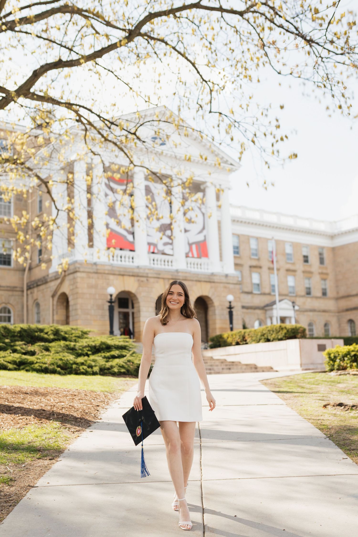 UW-Madison College Grad Session by Cameron June Photography | Madison WI