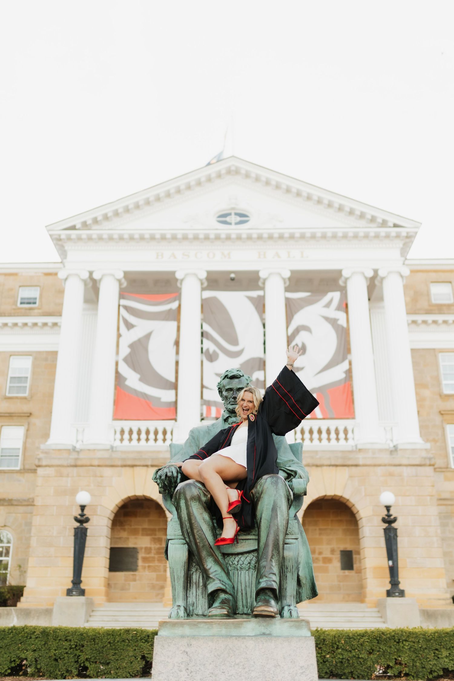 UW-Madison College Grad Session by Cameron June Photography | Madison WI