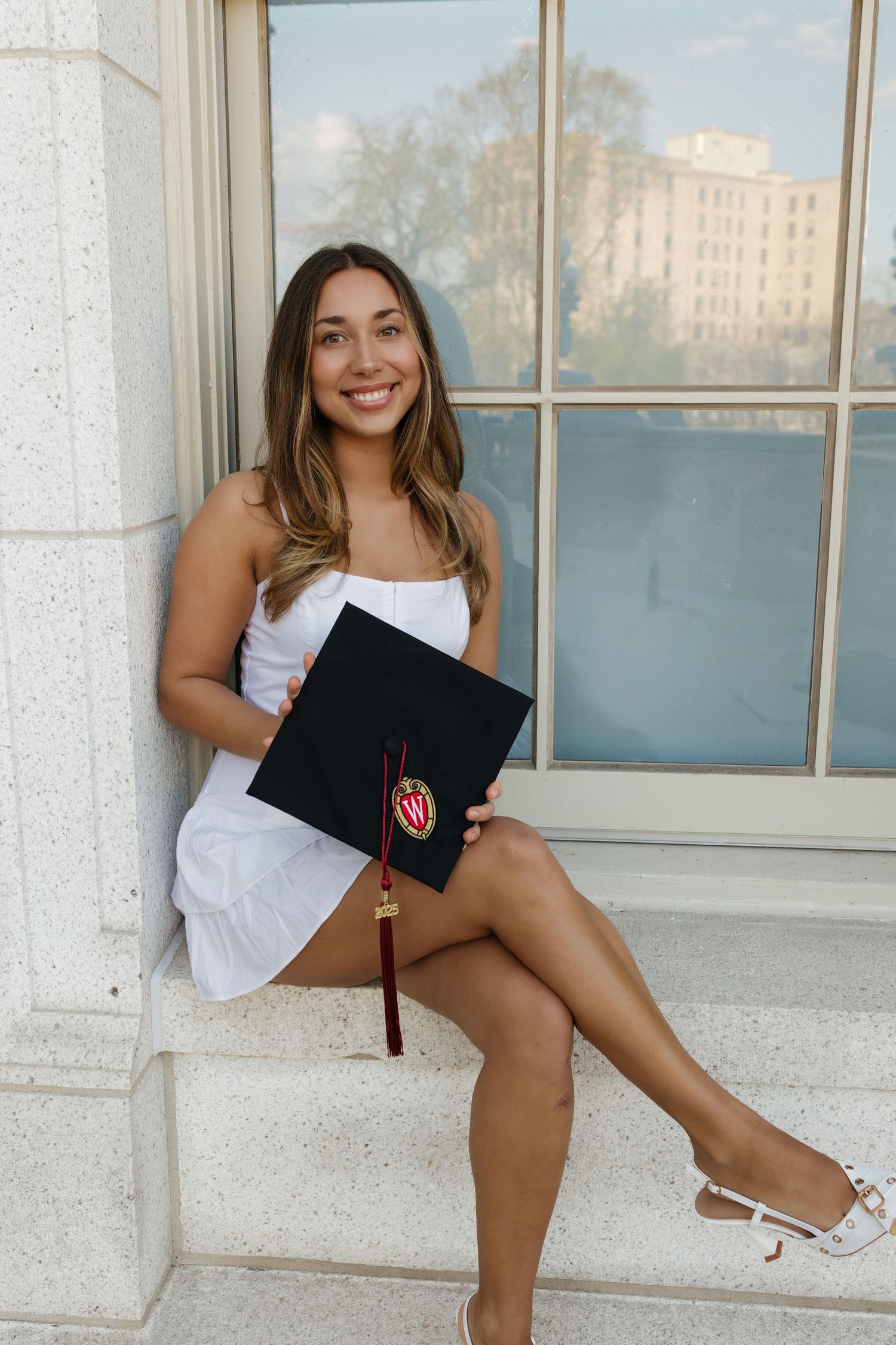 UW-Madison College Grad Session by Cameron June Photography | Madison WI