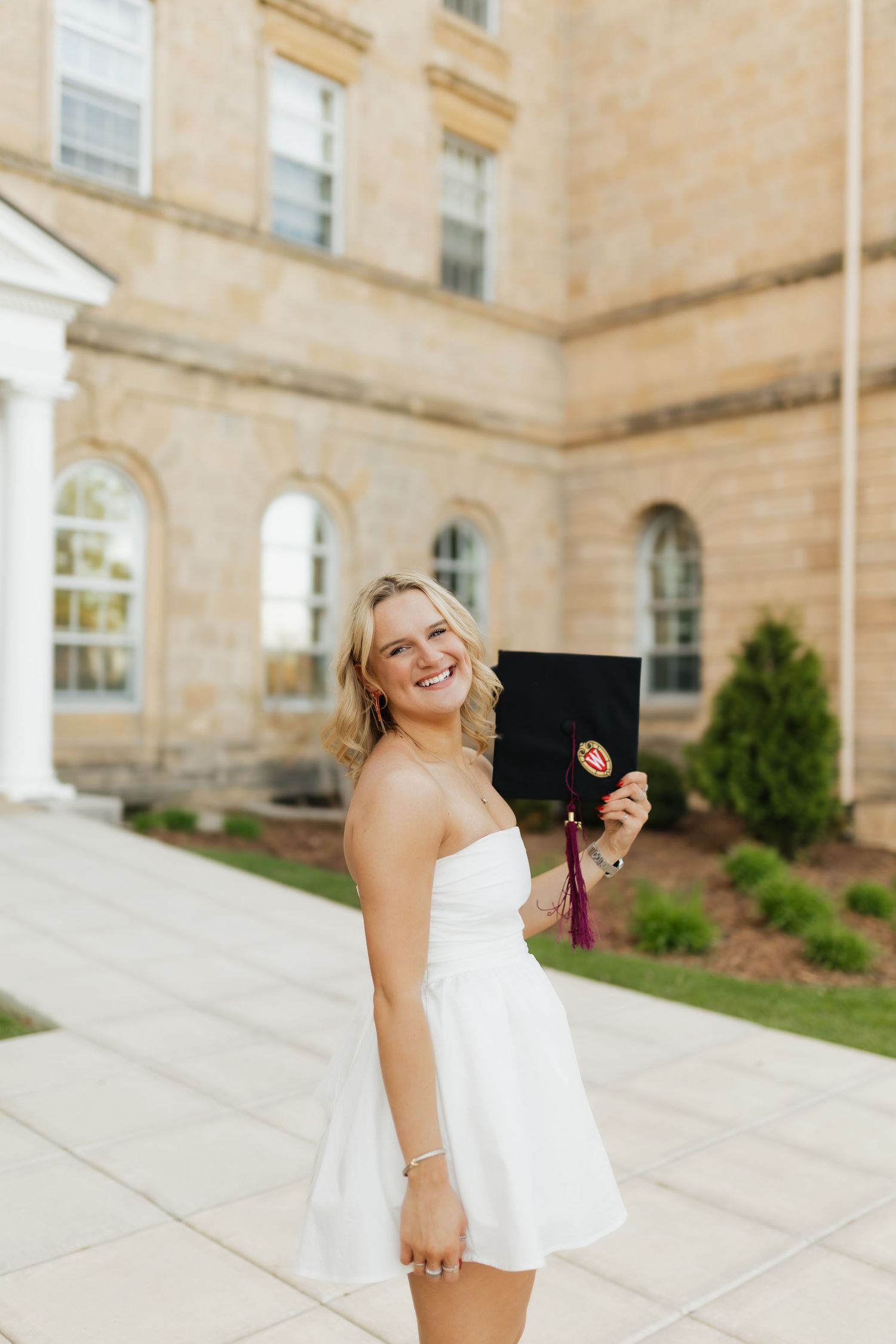 UW-Madison College Grad Session by Cameron June Photography | Madison WI