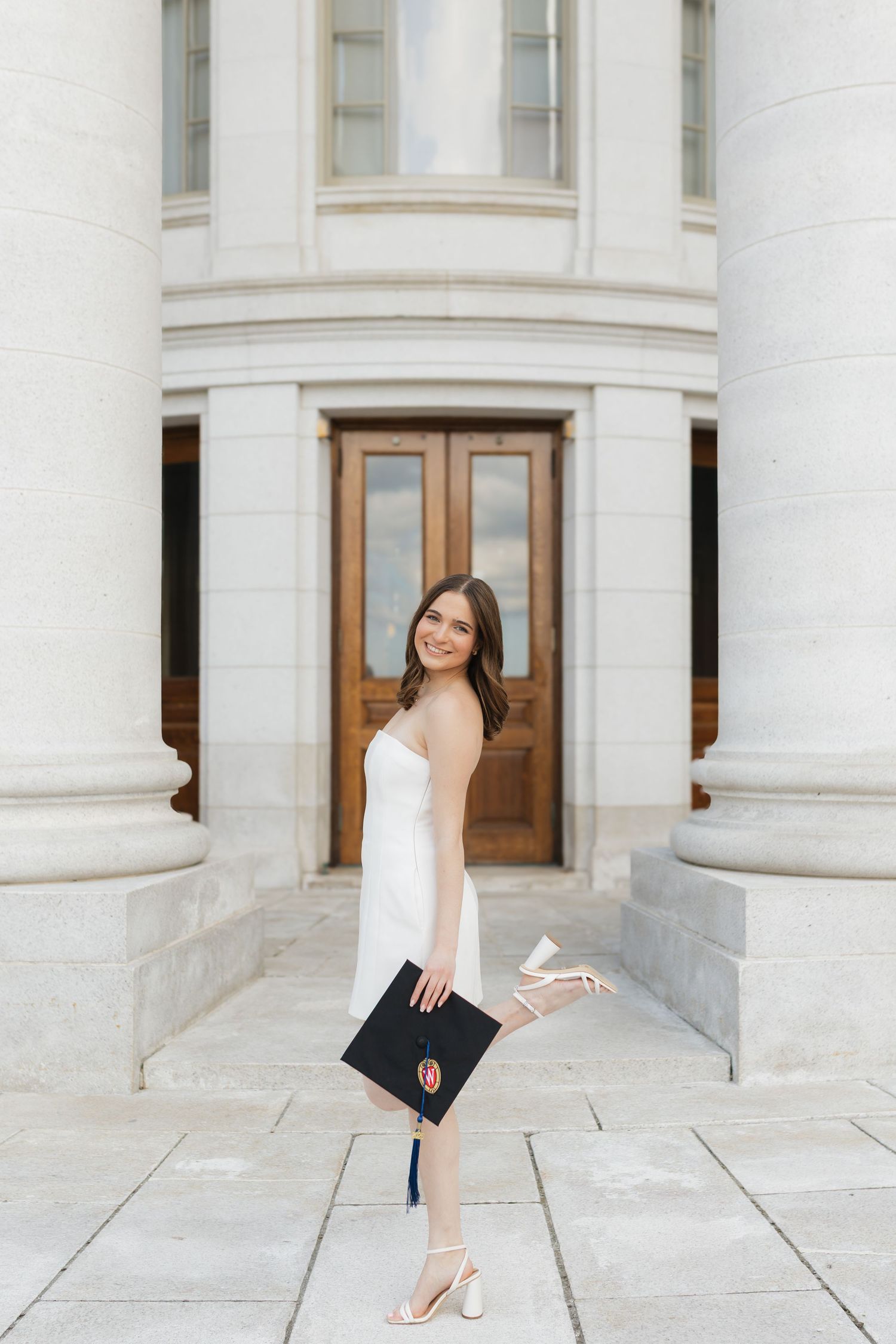 UW-Madison College Grad Session by Cameron June Photography | Madison WI