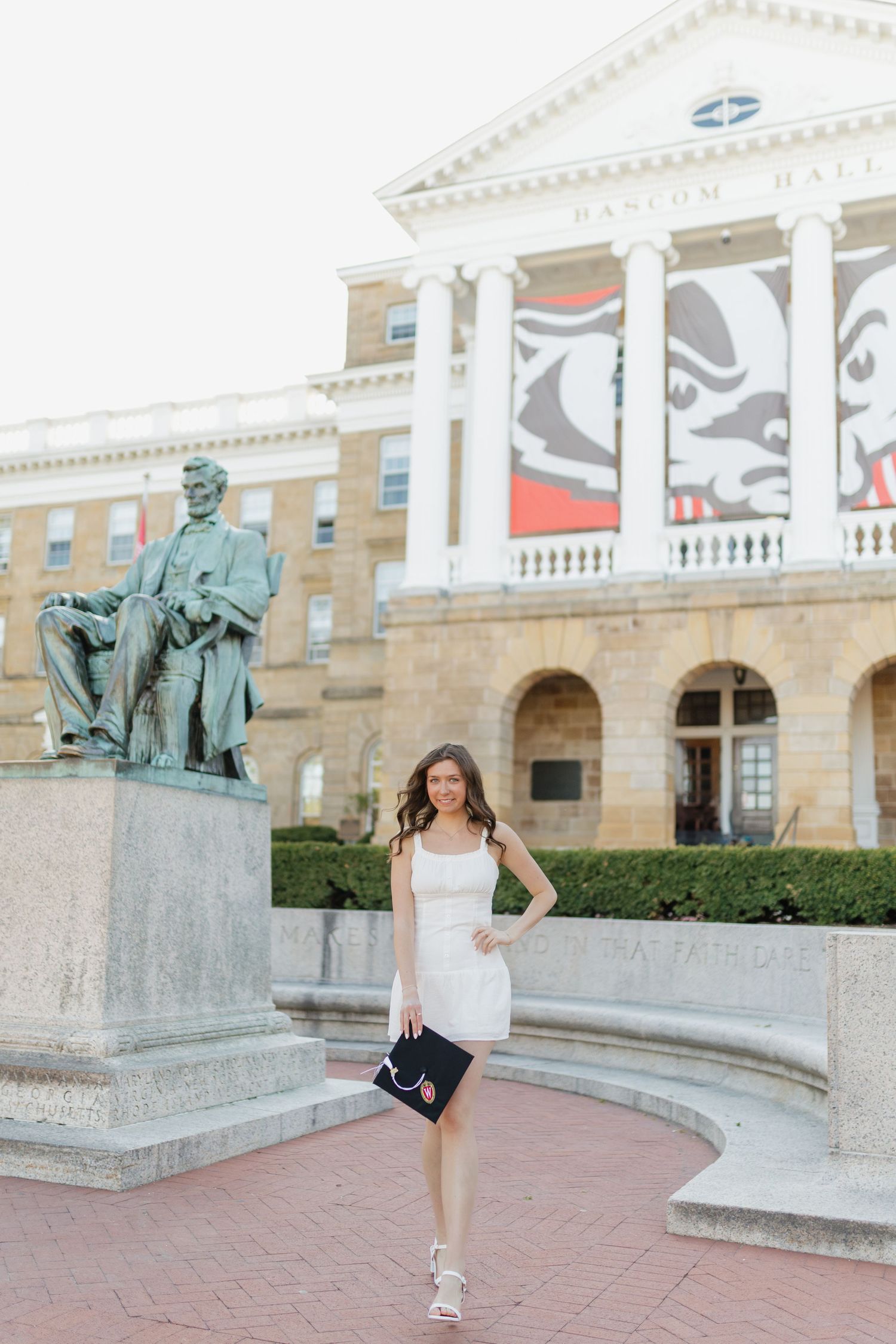 UW-Madison College Grad Session by Cameron June Photography | Madison WI