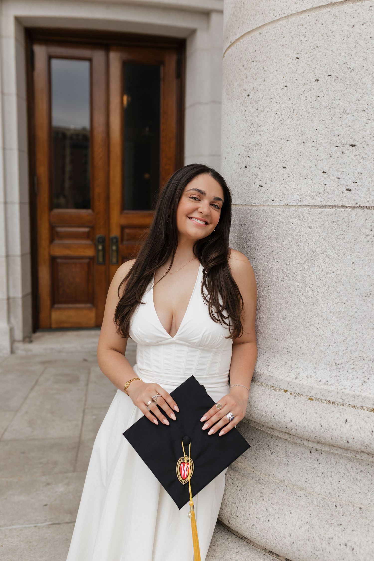 UW-Madison College Grad Session by Cameron June Photography | Madison WI
