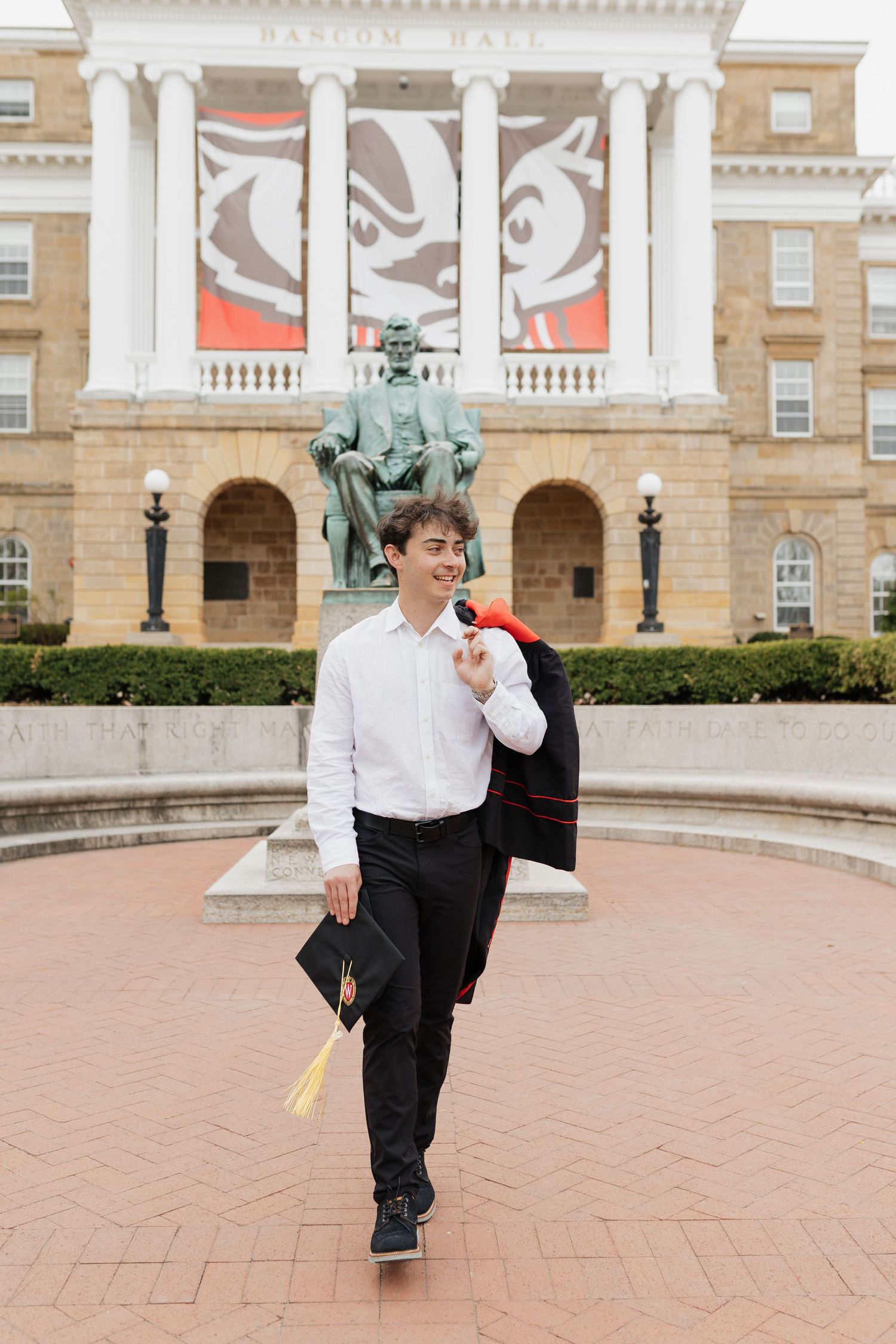 UW-Madison College Grad Session by Cameron June Photography | Madison WI