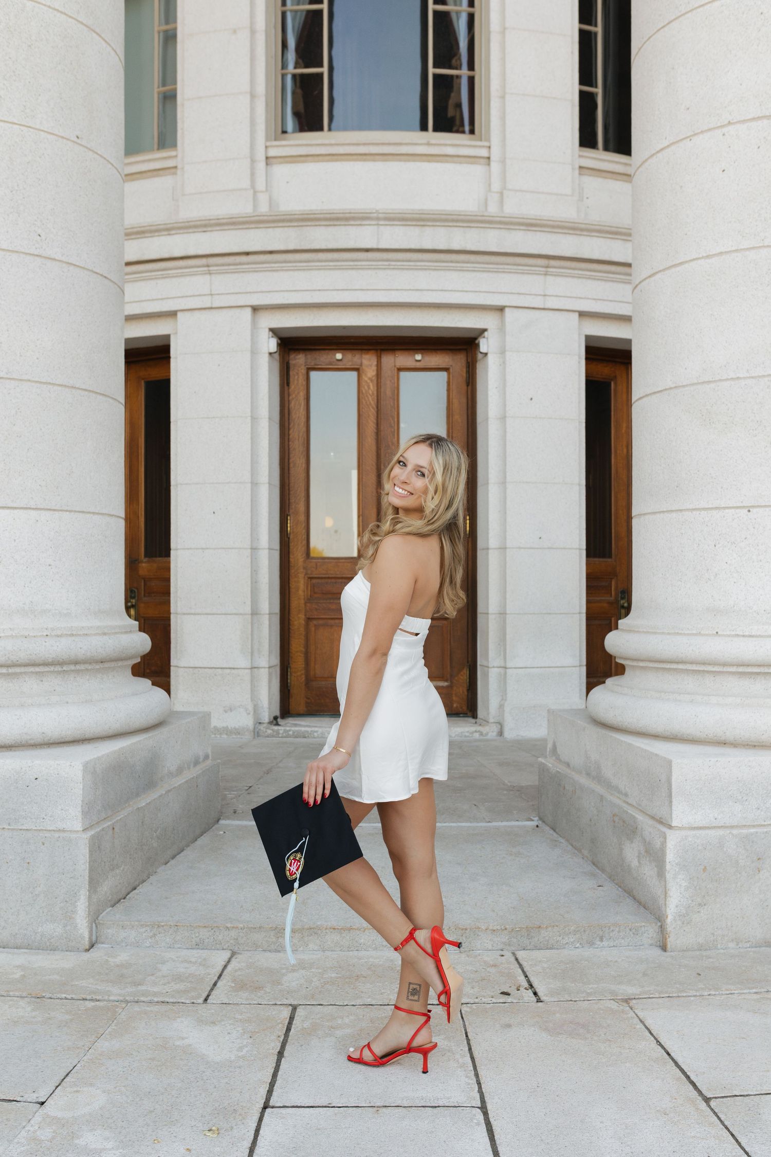 UW-Madison College Grad Session by Cameron June Photography | Madison WI