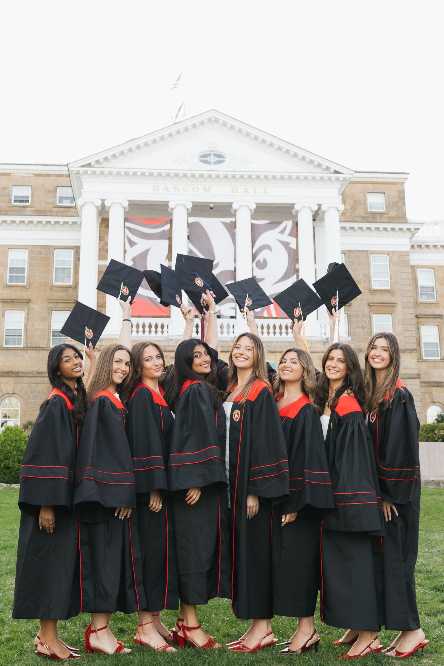 UW-Madison College Grad Session by Cameron June Photography | Madison WI