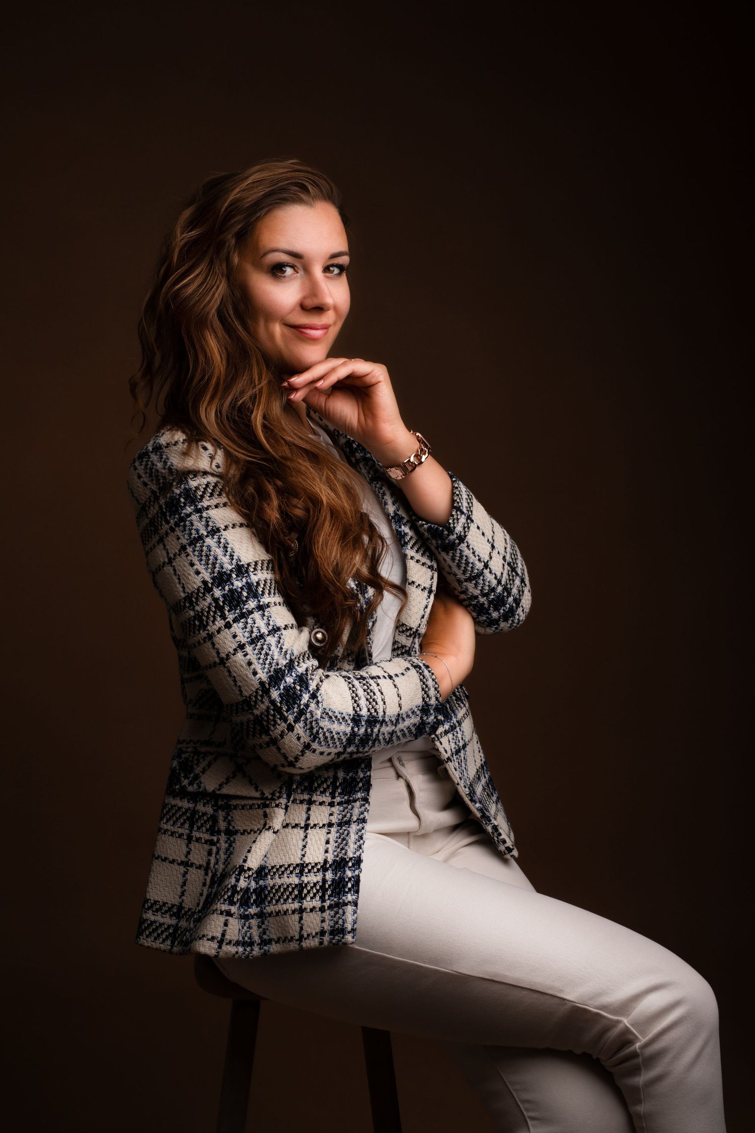 Fotograaf Mitzi in studio in Goes, Zeeland