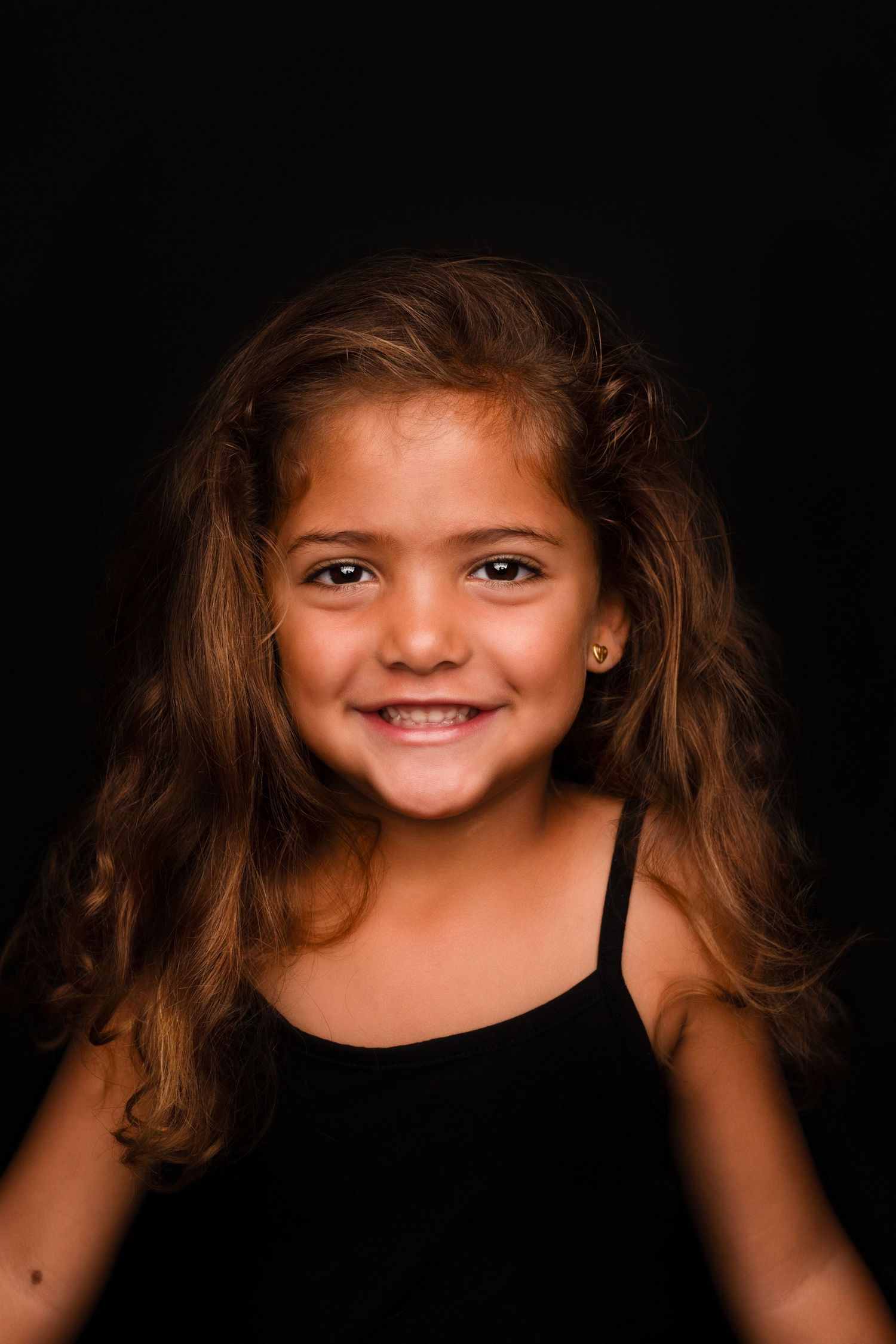 Foto van kind voor canvas tijdens minishoot in Zeeland