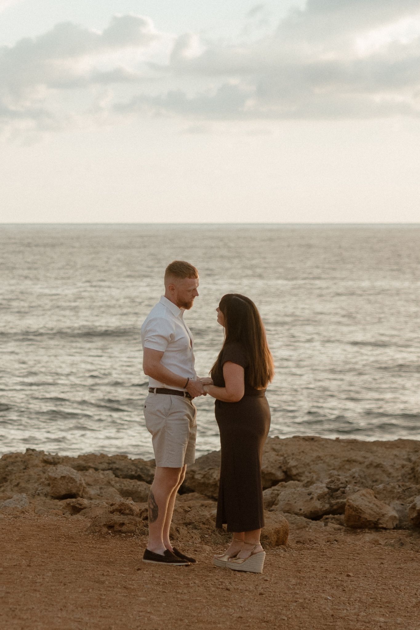 Engagement - secret proposal photo in Paphos.