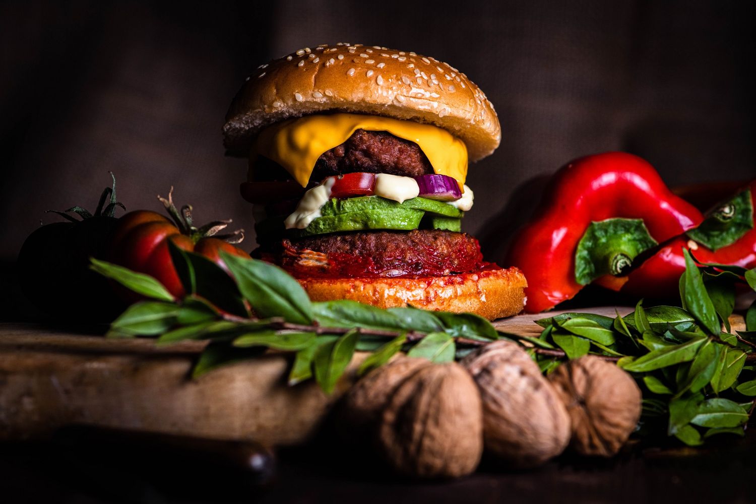 panino fotografato per campagna pubblicitaria