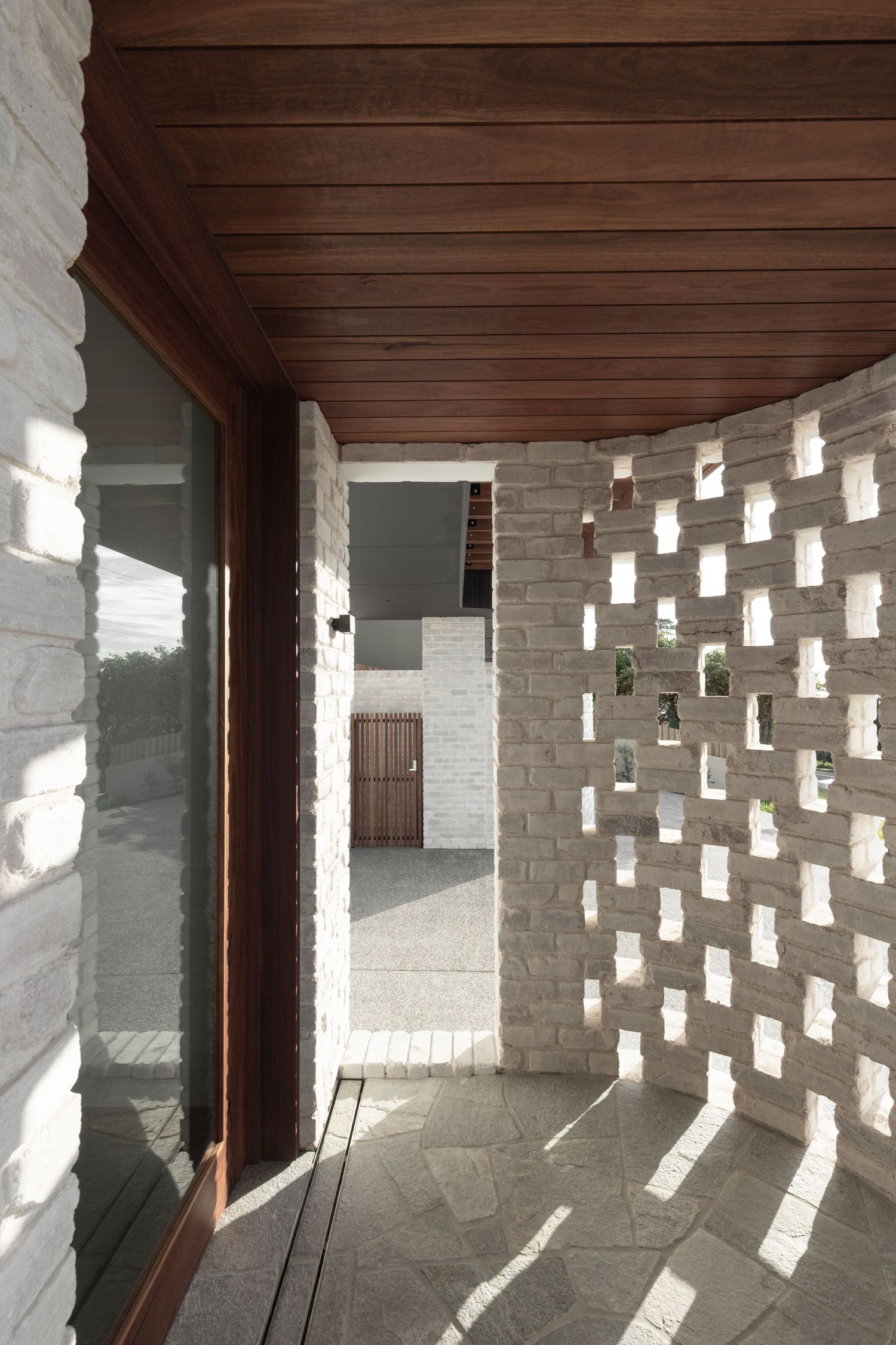 Architecturally designed entryway
