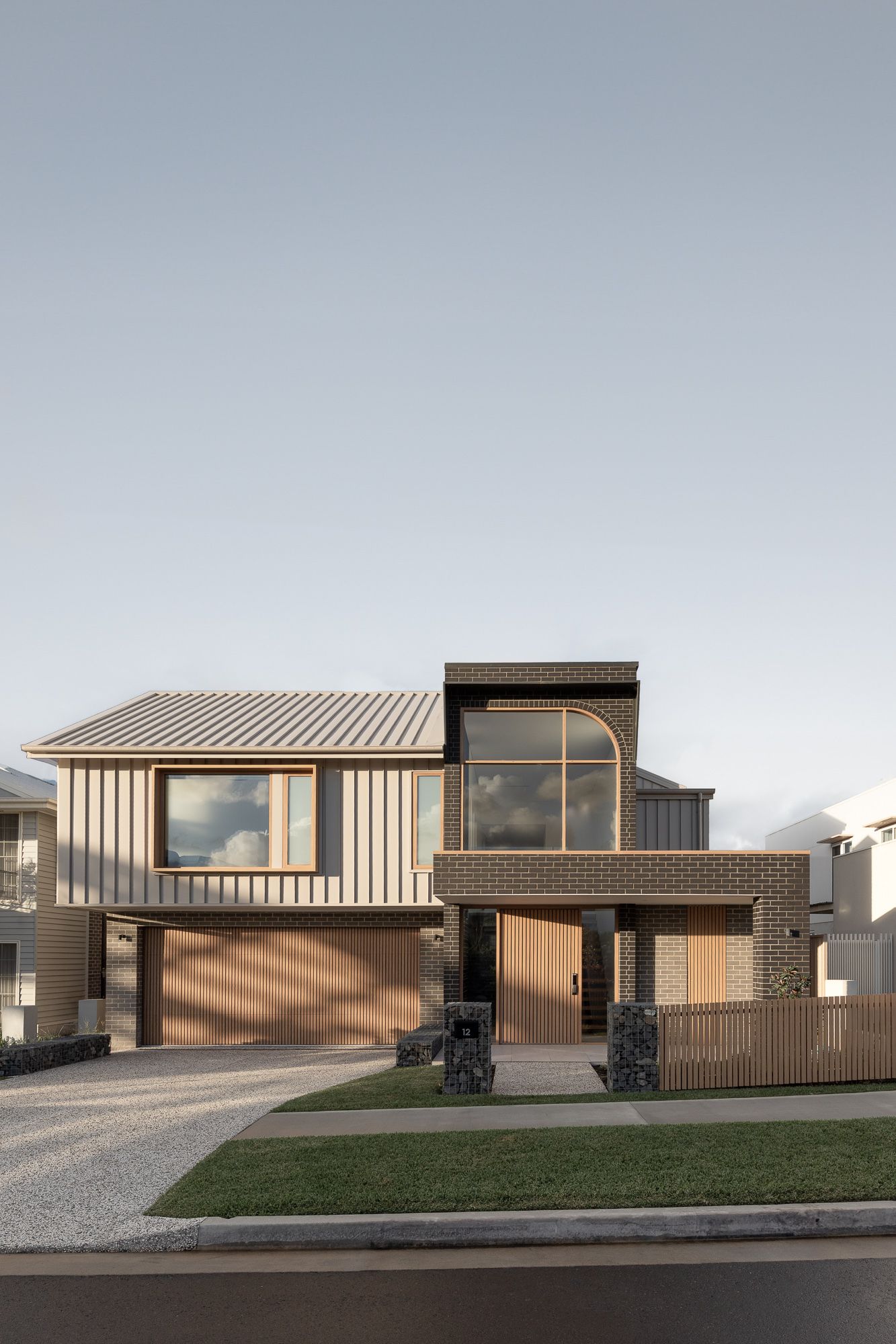 Exterior architectural photography of a contemporary new home build in Shell Cove NSW, Illawarra by Life in Still
