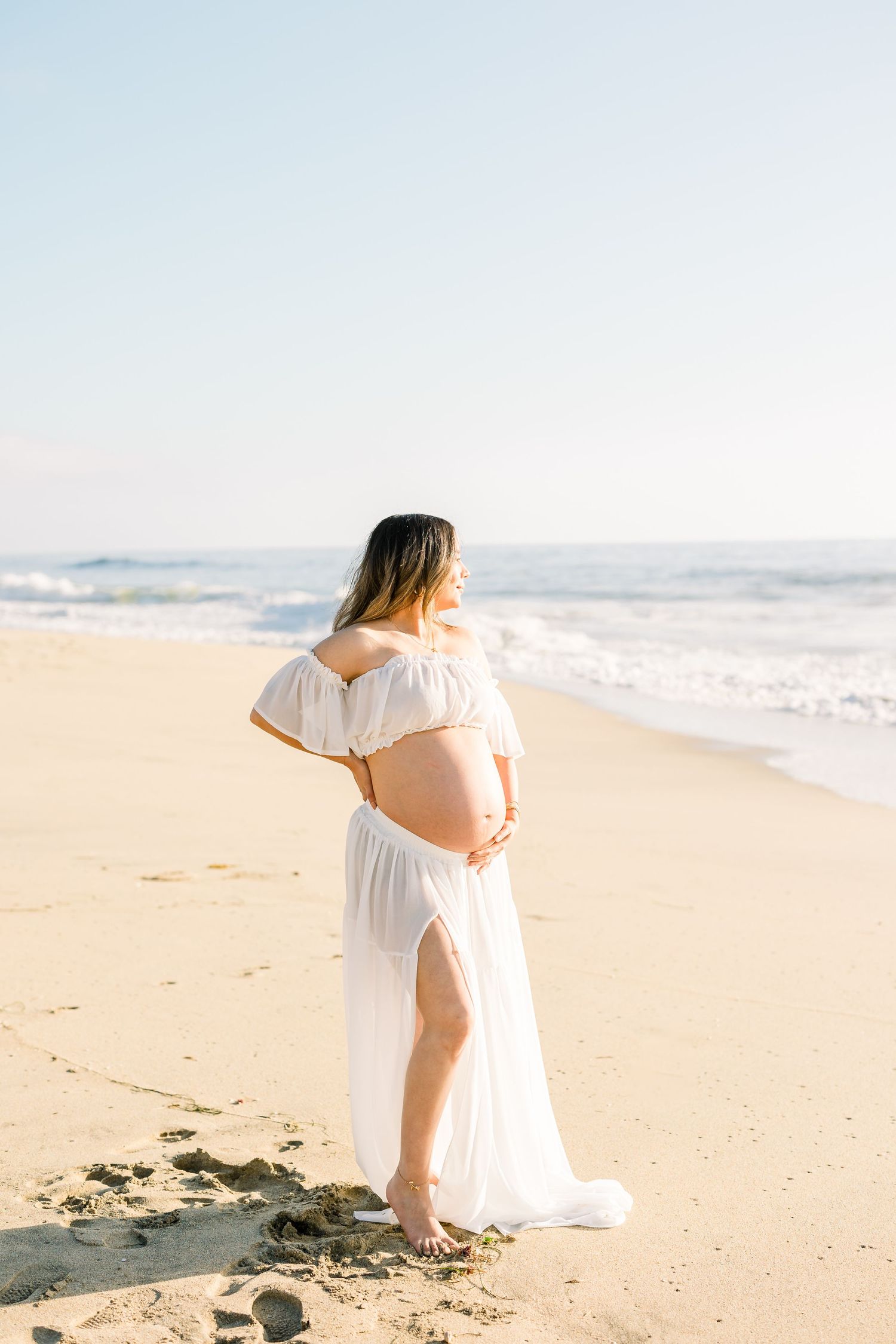 Half Moon Bay Beach Maternity photo session. Half Moon Bay Photographer