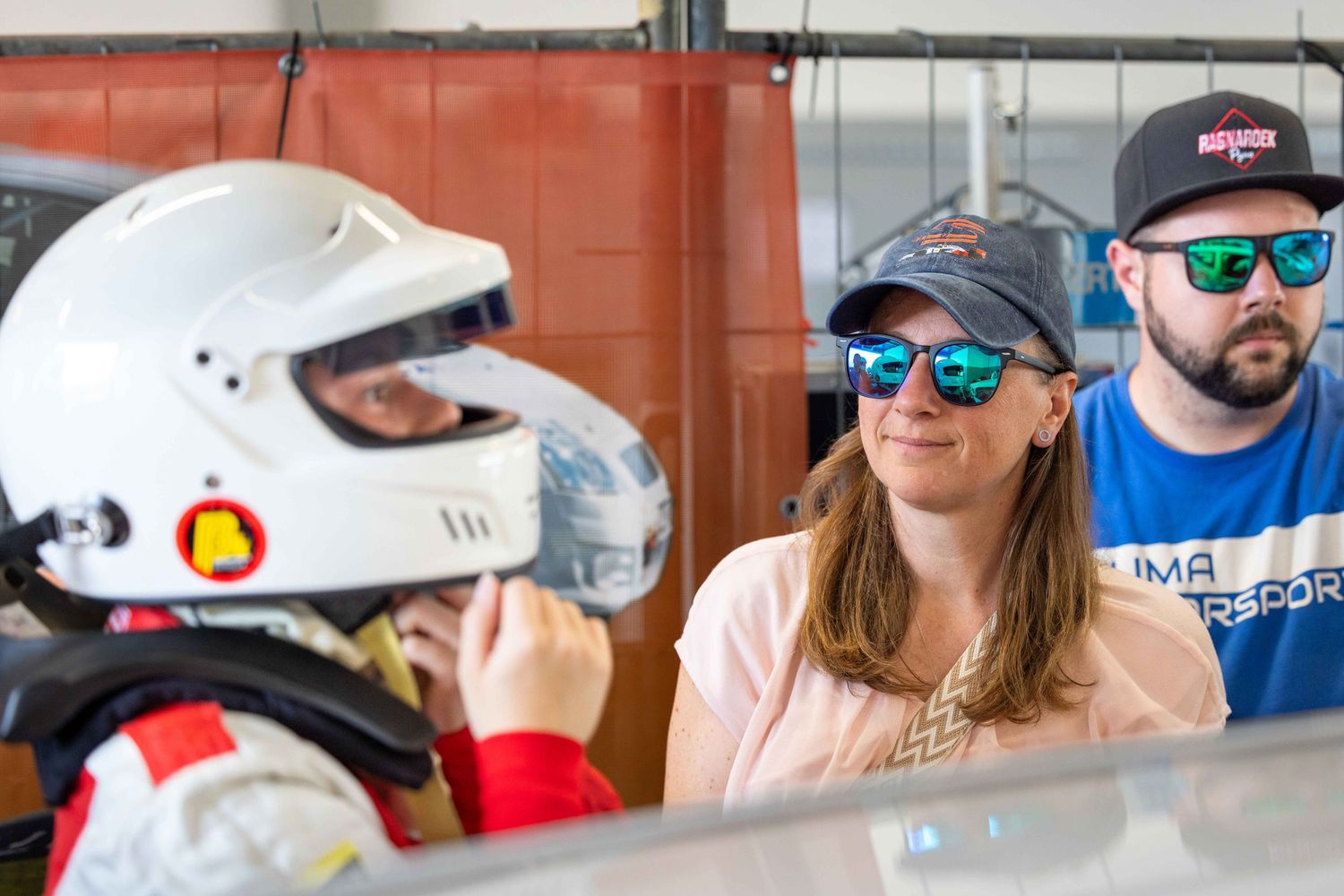 Laura Böhme in den letzten Vorbereitungen