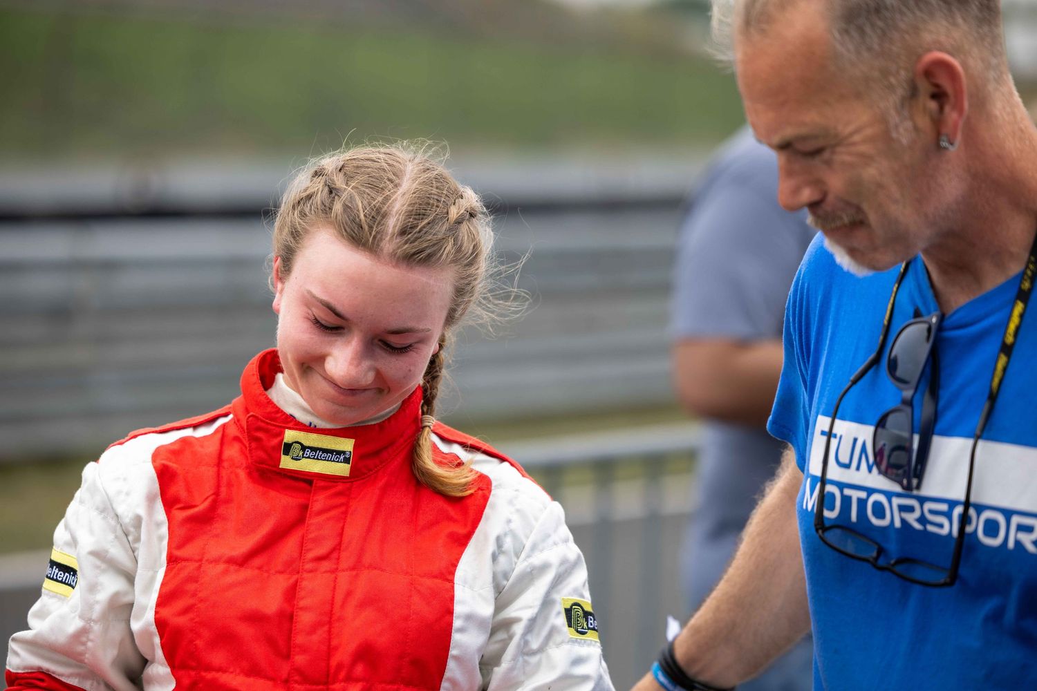 Laura Böhme nach dem Rennen