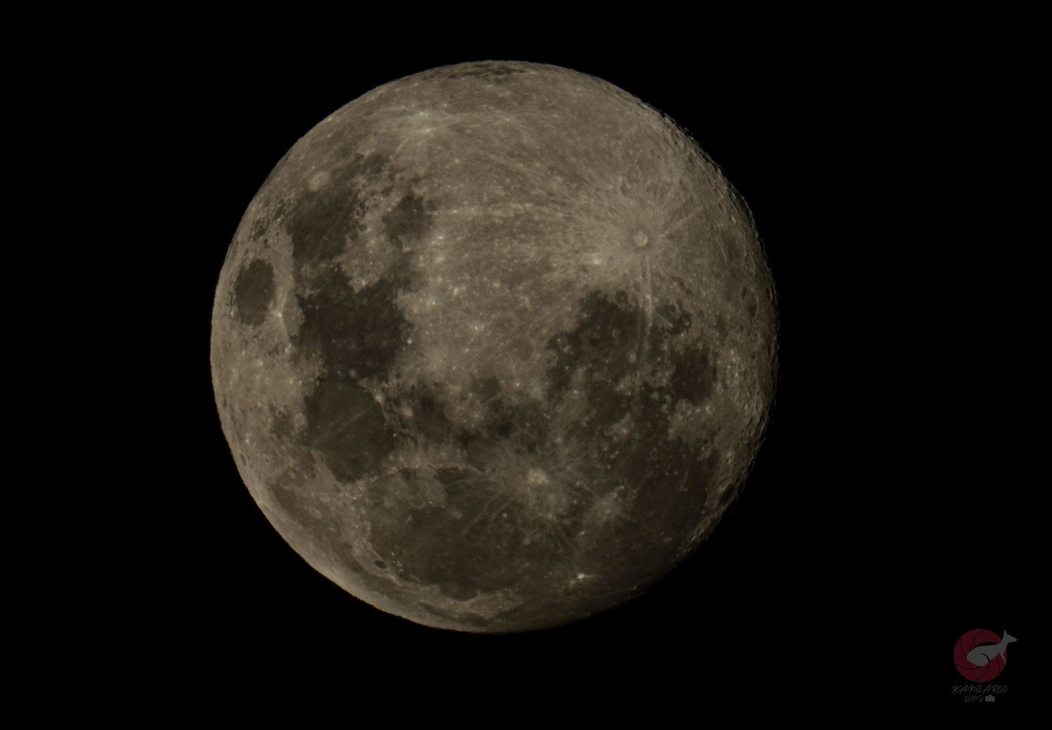 Sequential phases of the moon shown in a panoramic composite against a black background.