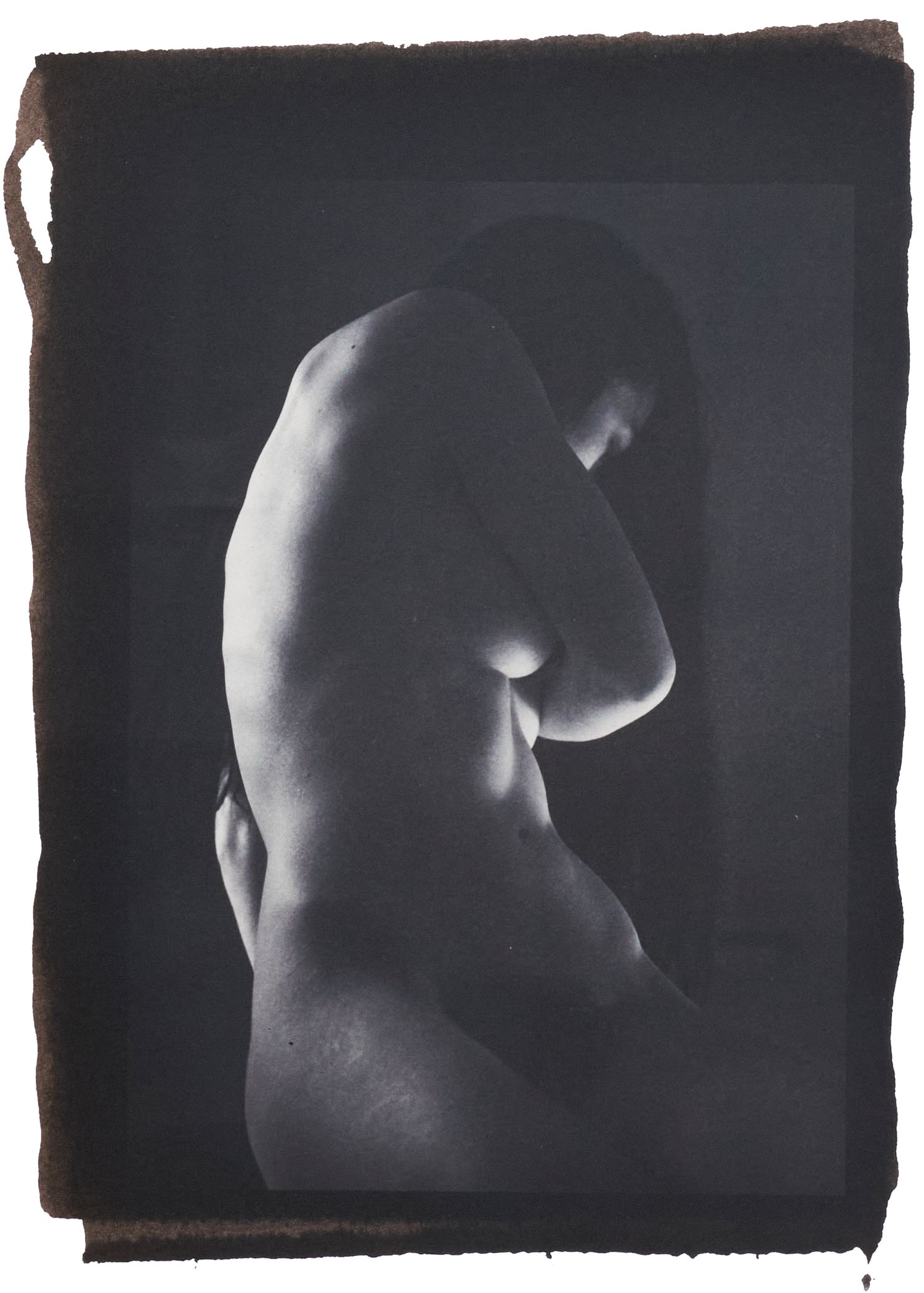 Figure photography palladium print