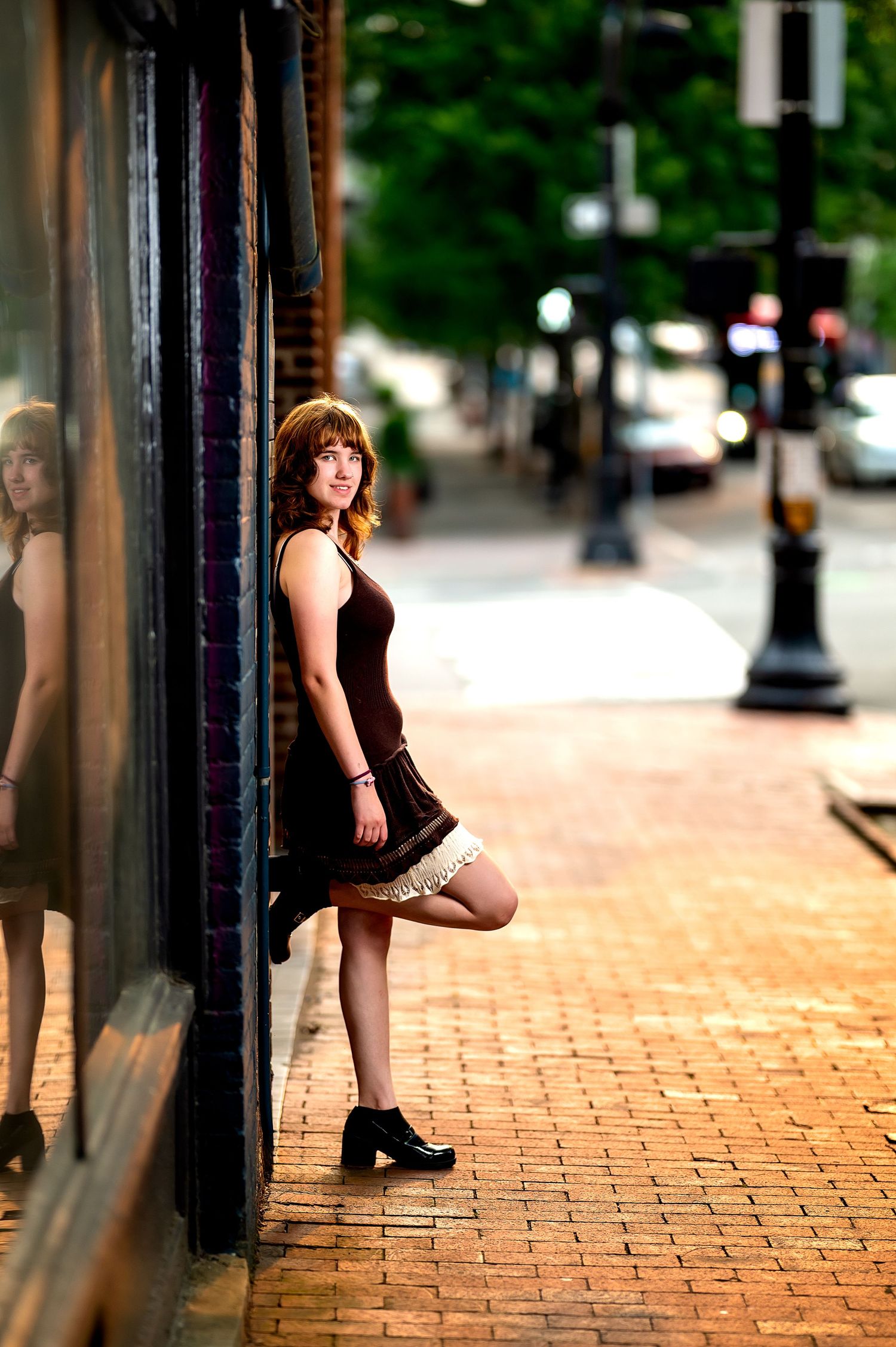 Raleigh senior photographer creating natural, confidence-focused senior portraits in Raleigh and surrounding areas