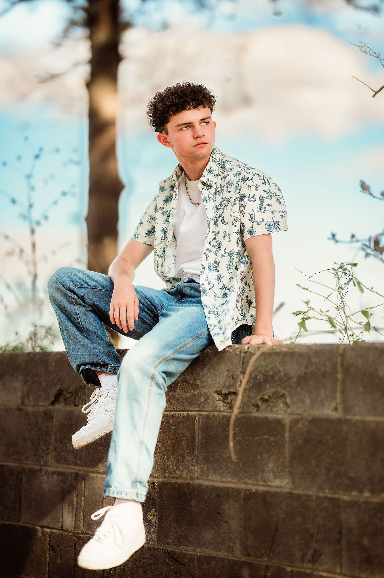 Raleigh senior photographer creating natural, confidence-focused senior portraits in Raleigh and surrounding areas