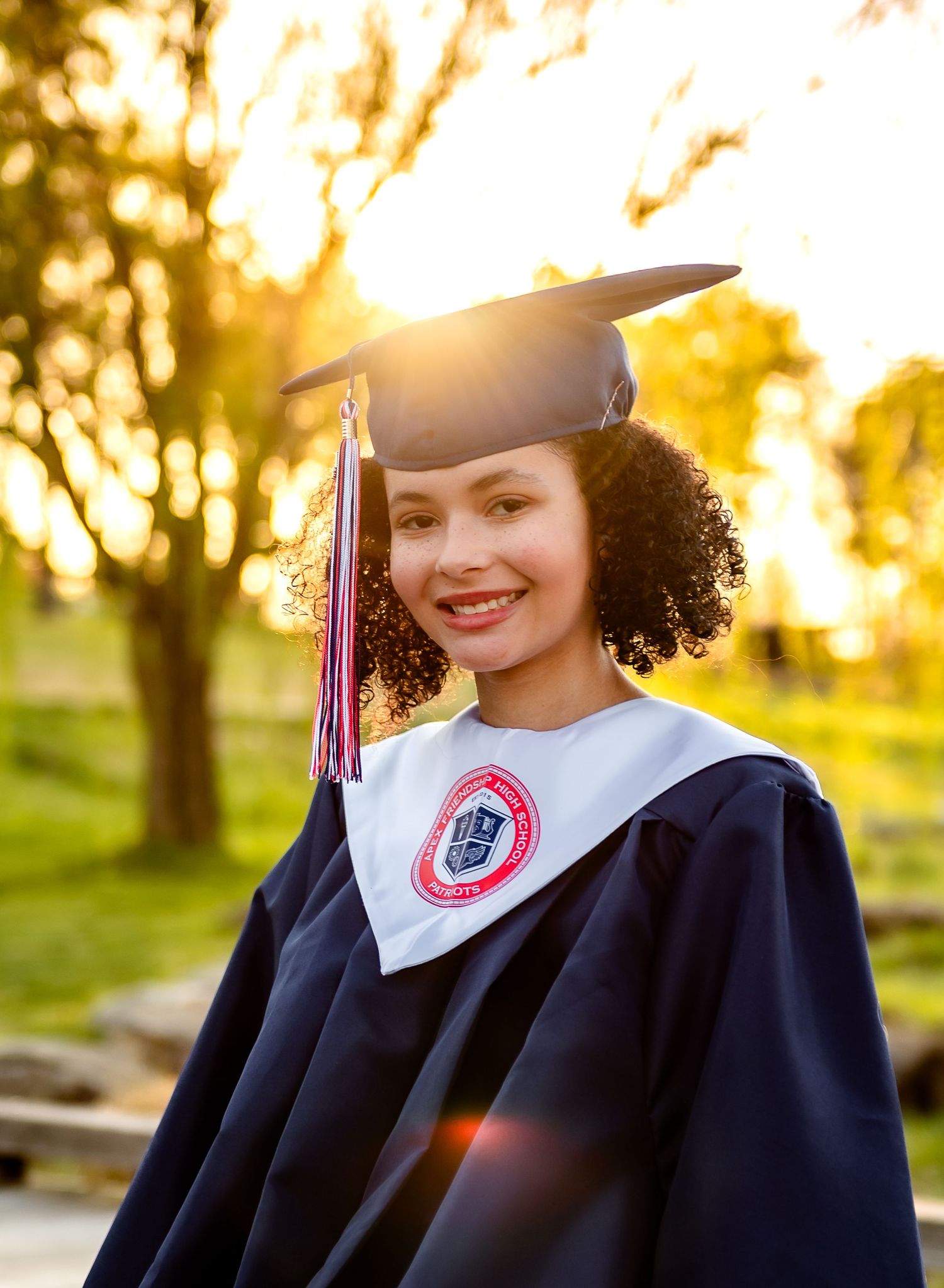 Raleigh senior photographer creating natural, confidence-focused senior portraits in Raleigh and surrounding areas