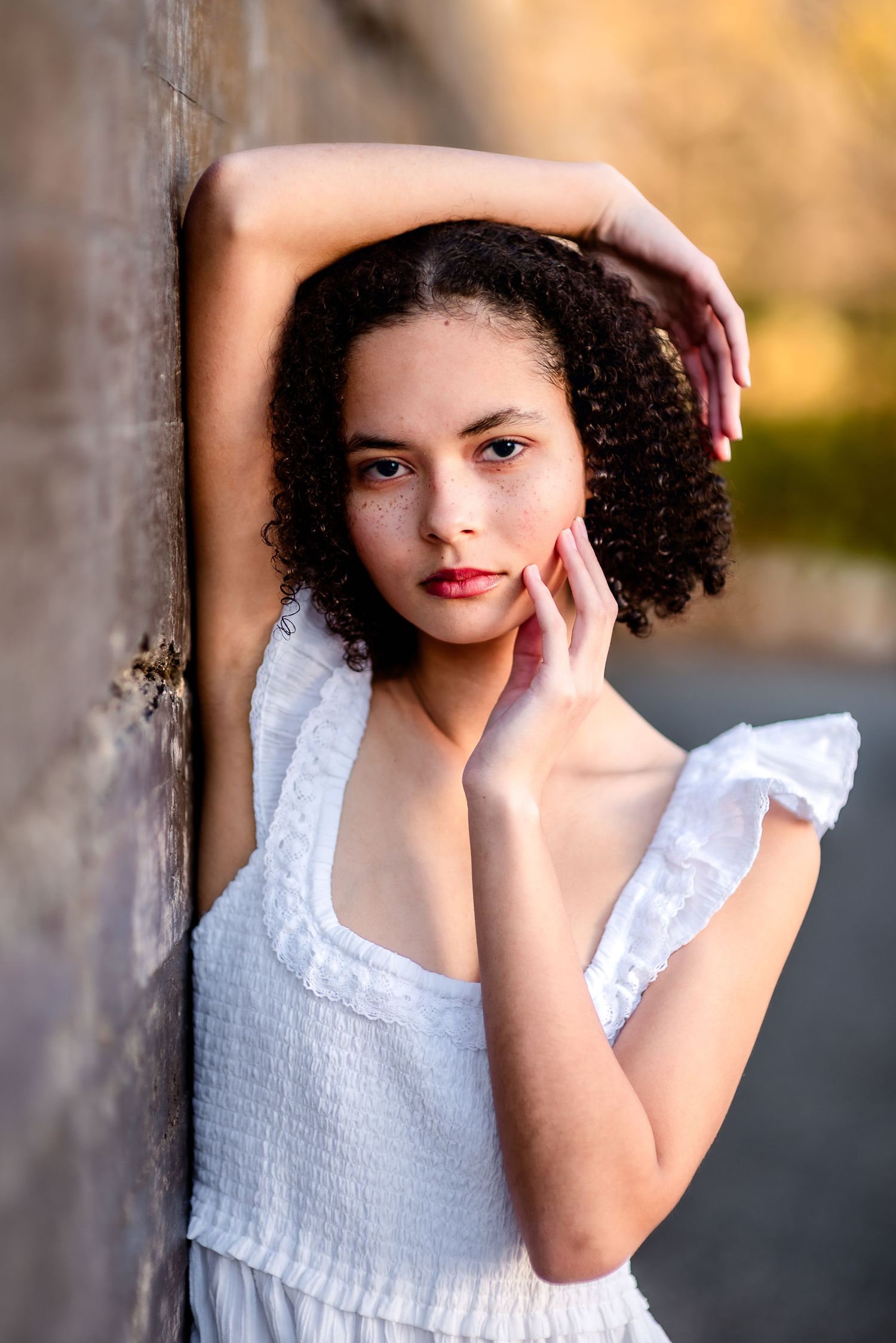 Raleigh senior photographer creating natural, confidence-focused senior portraits in Raleigh and surrounding areas
