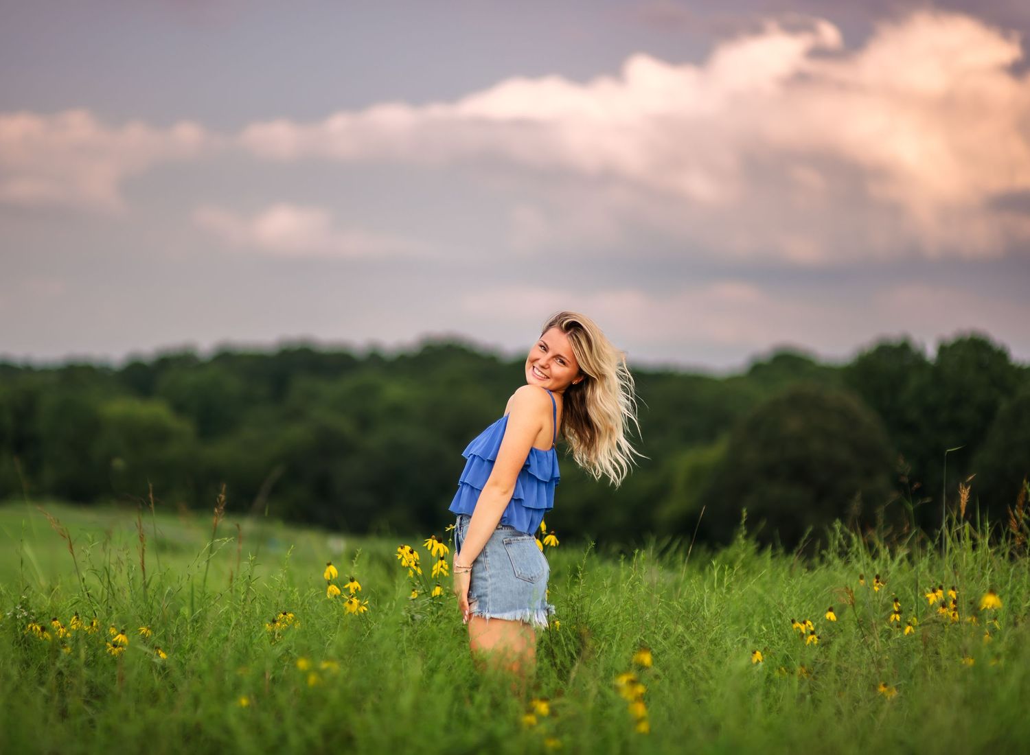 Raleigh senior photographer creating natural, confidence-focused senior portraits in Raleigh and surrounding areas