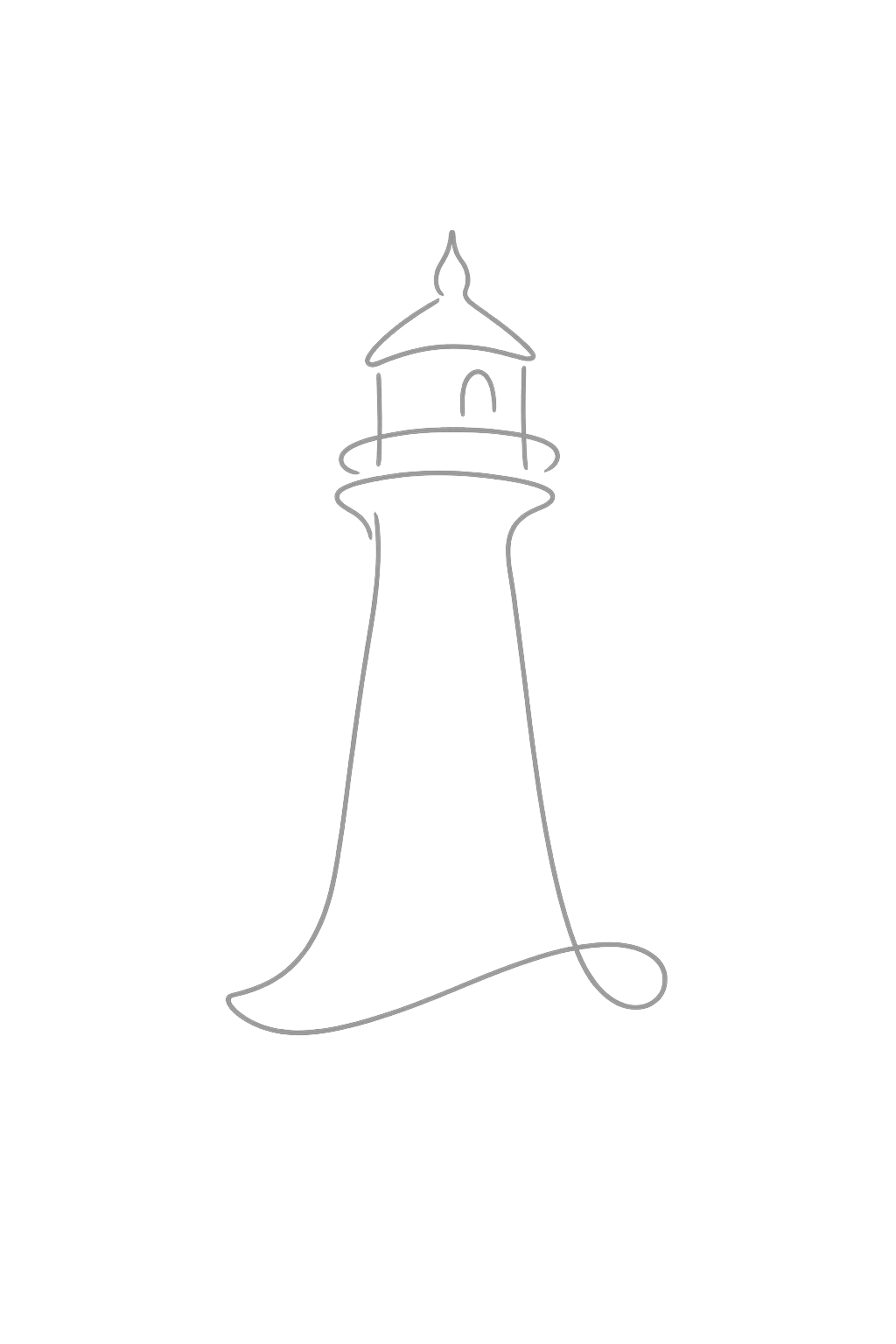 Simple line drawings of dress hangers in minimalist black and white style.