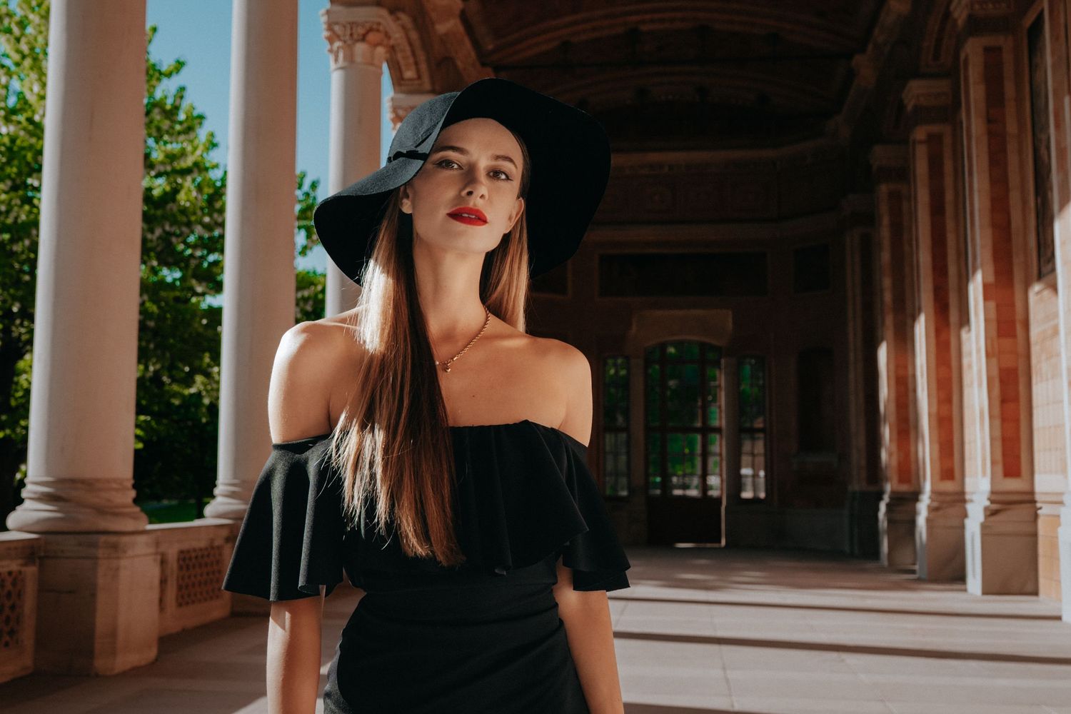 Ausdrucksstarkes Portrait von Hannah mit modernem Look