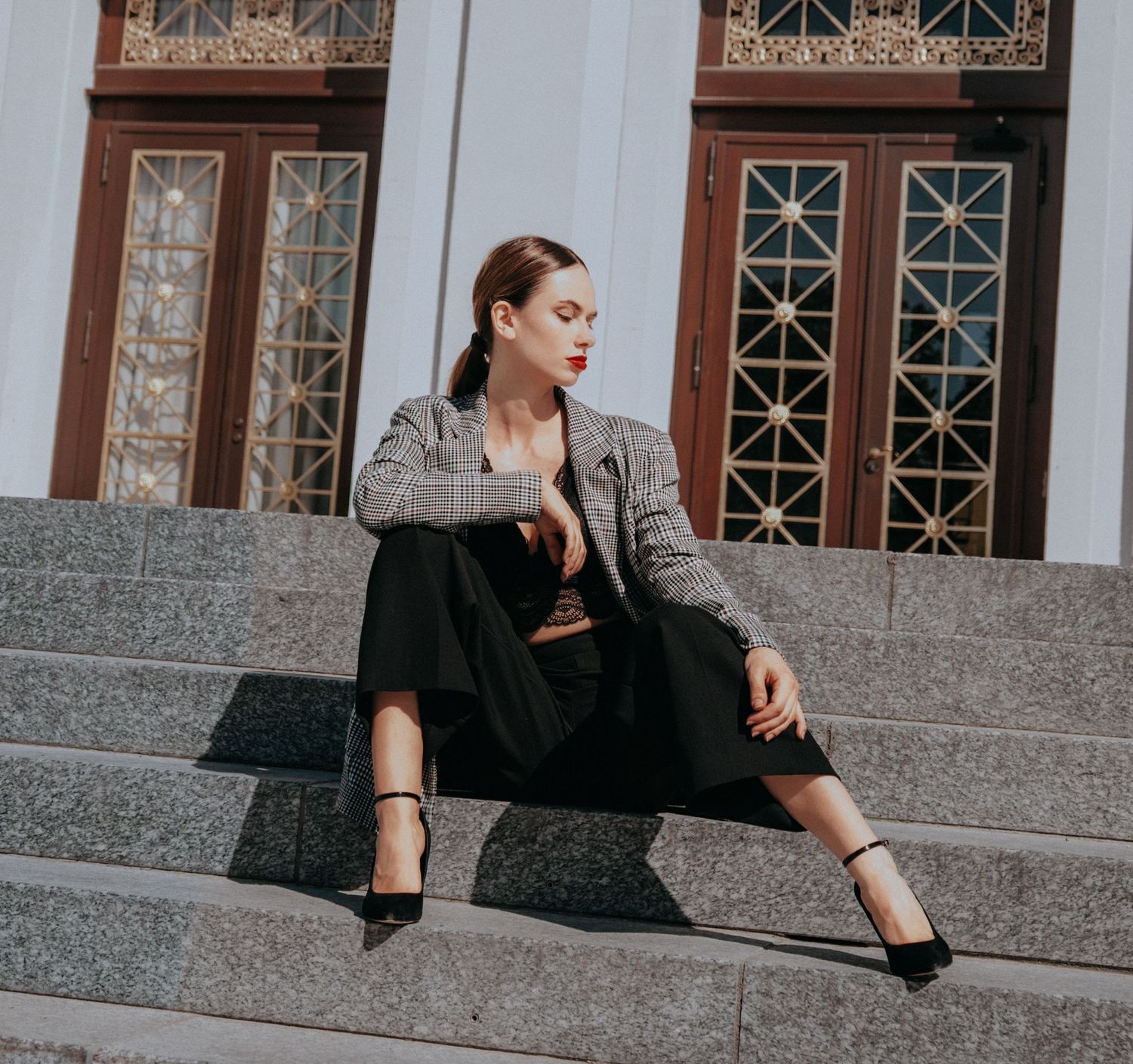 Editorial Portrait von Hannah mit cinematic Look
