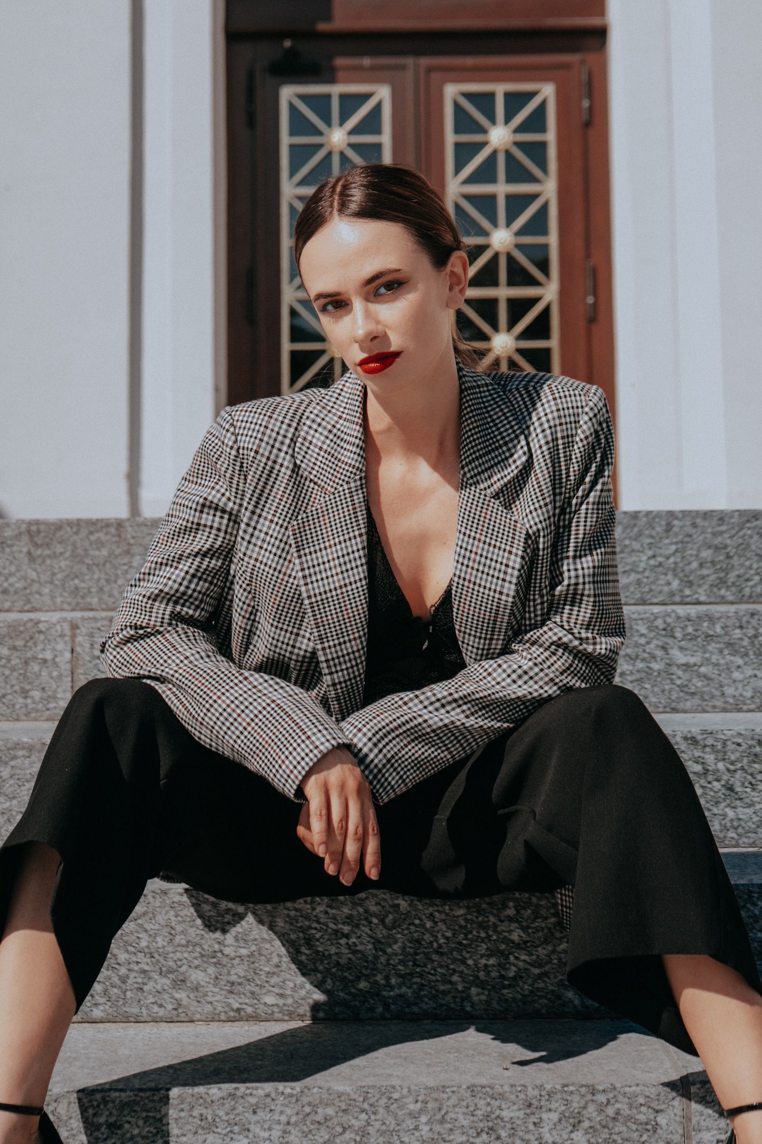 Editorial Portrait von Hannah mit cinematic Look