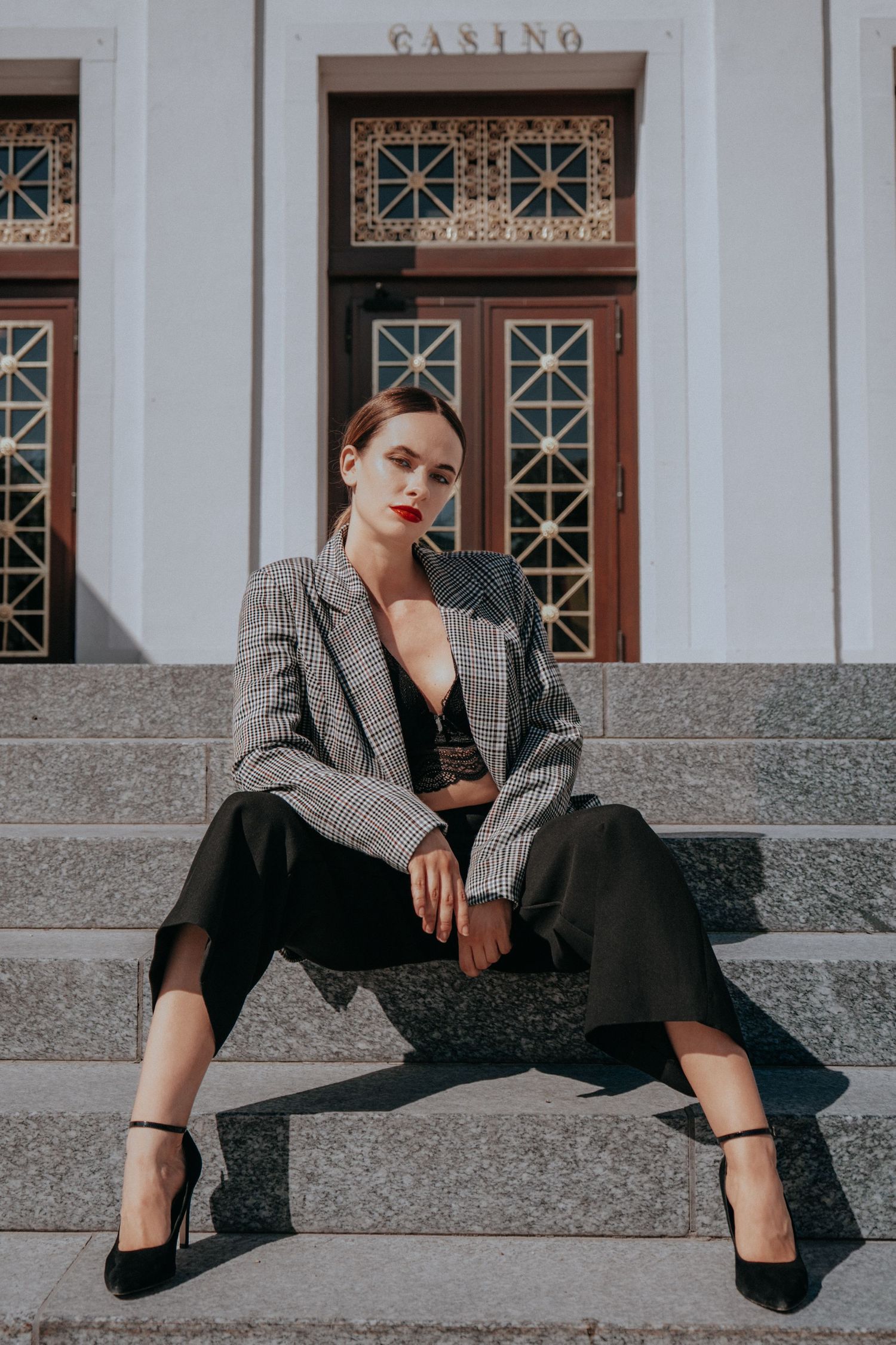 Editorial Portrait von Hannah mit cinematic Look