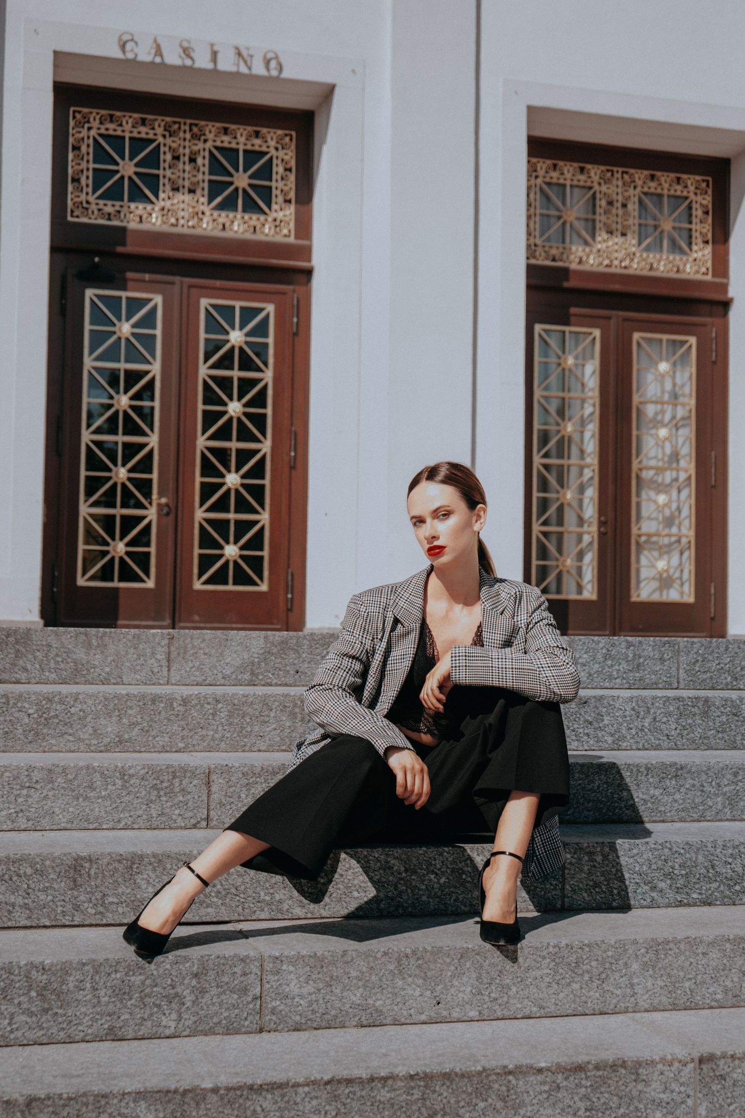 Editorial Portrait von Hannah mit cinematic Look
