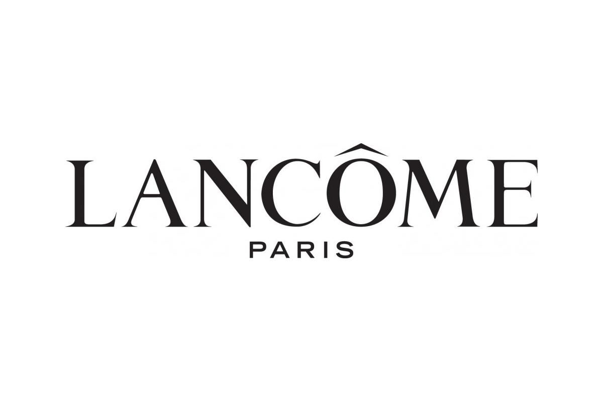 Lancome Paris luxury beauty brand logo in elegant black text.