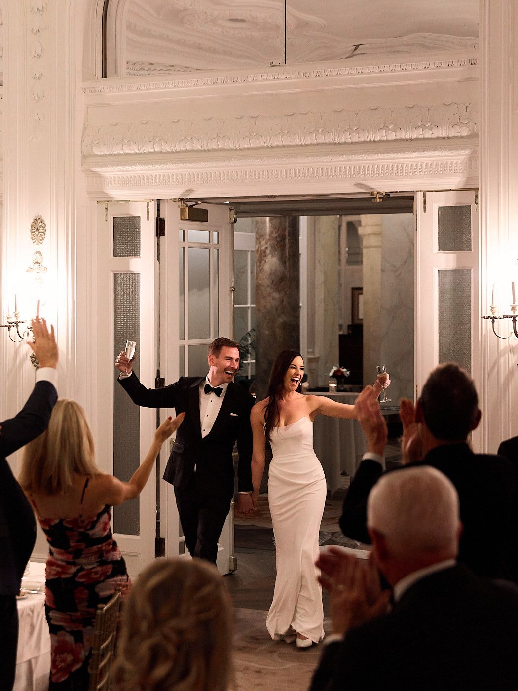 Wedding reception at a luxury hotel in Riga
