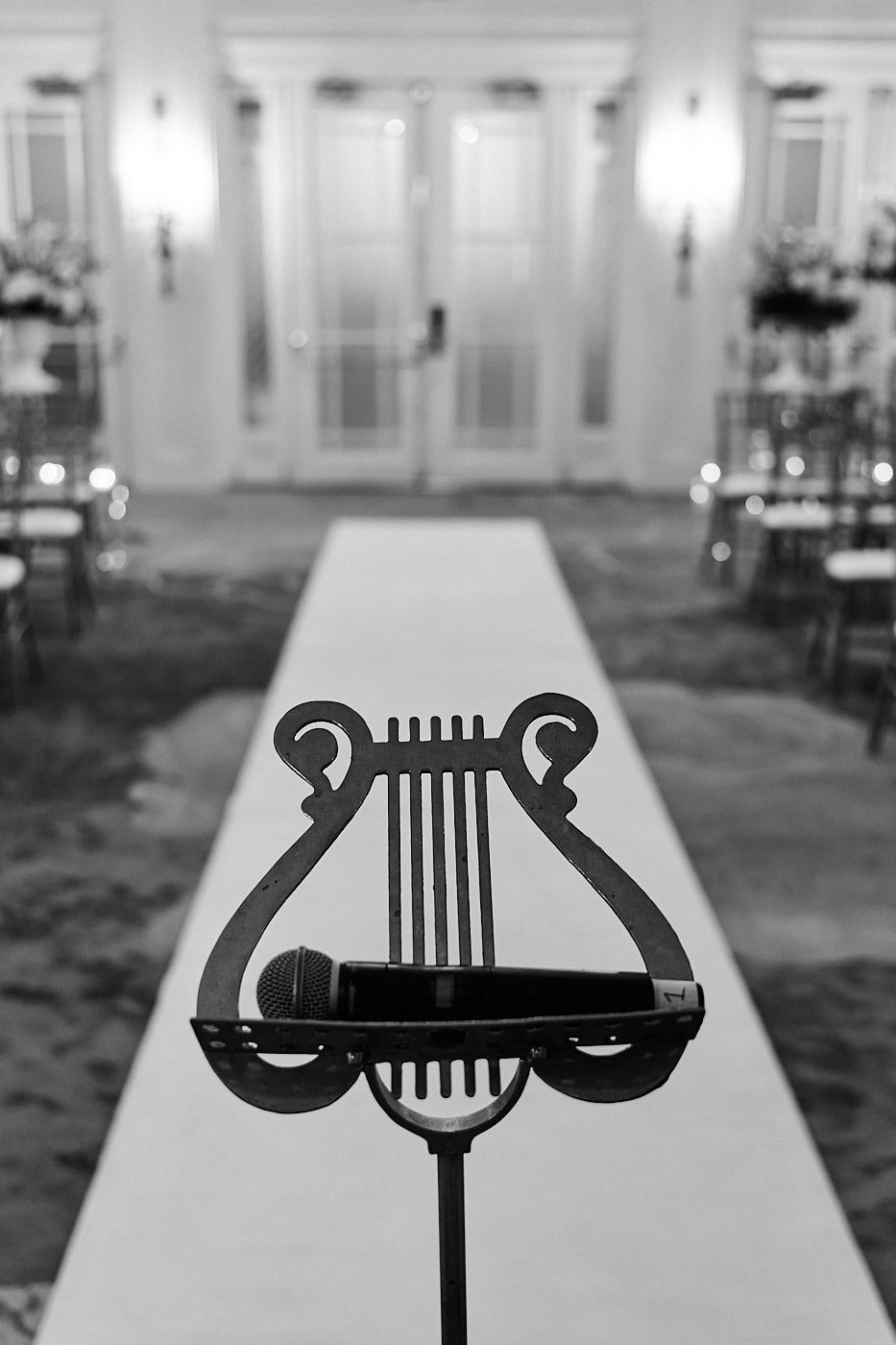 Elegant ceremony location at a luxury wedding in Riga