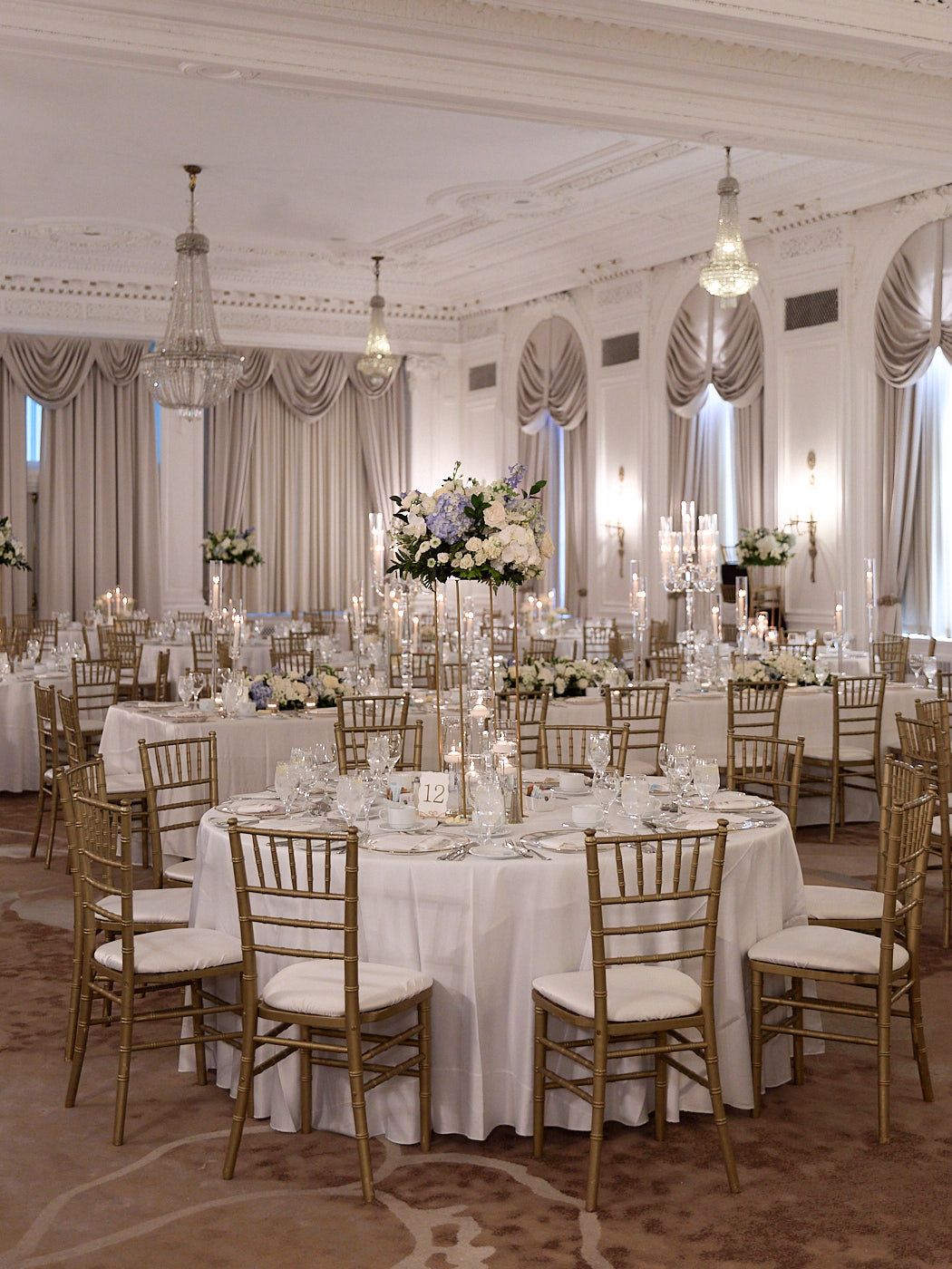 Wedding reception at a luxury hotel in Riga