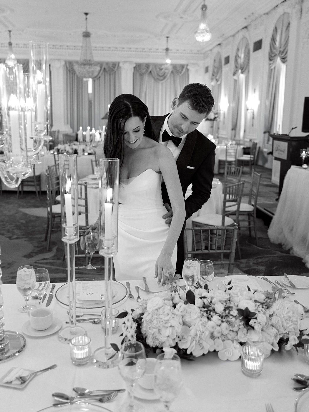 Wedding reception at a luxury hotel in Riga