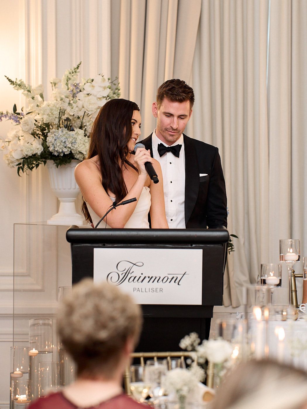 Wedding reception at a luxury hotel in Riga