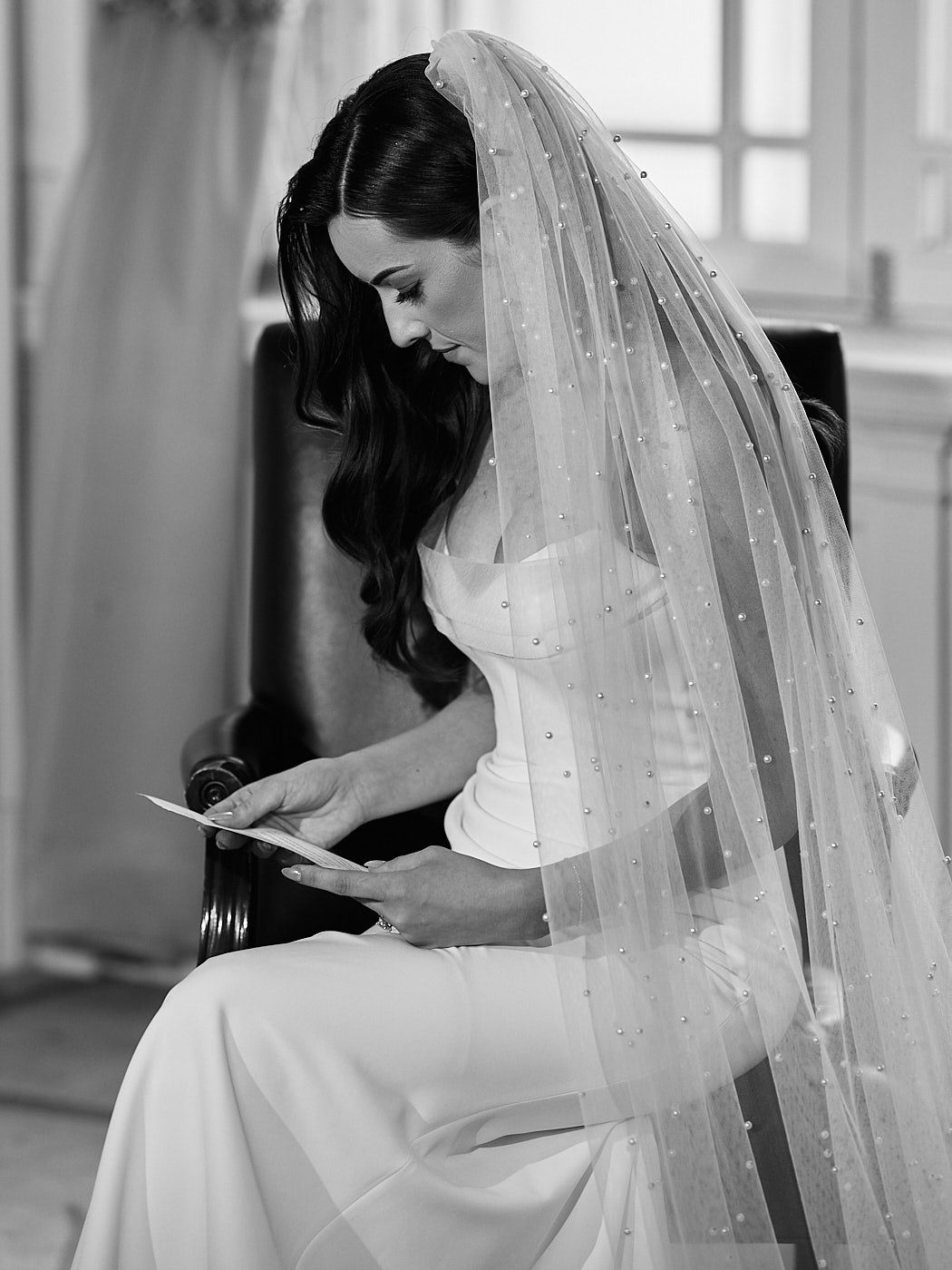 Bride getting ready at a luxury hotel wedding in Riga