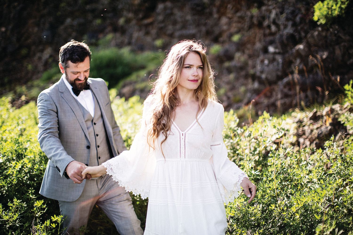 Wedding in Iceland.