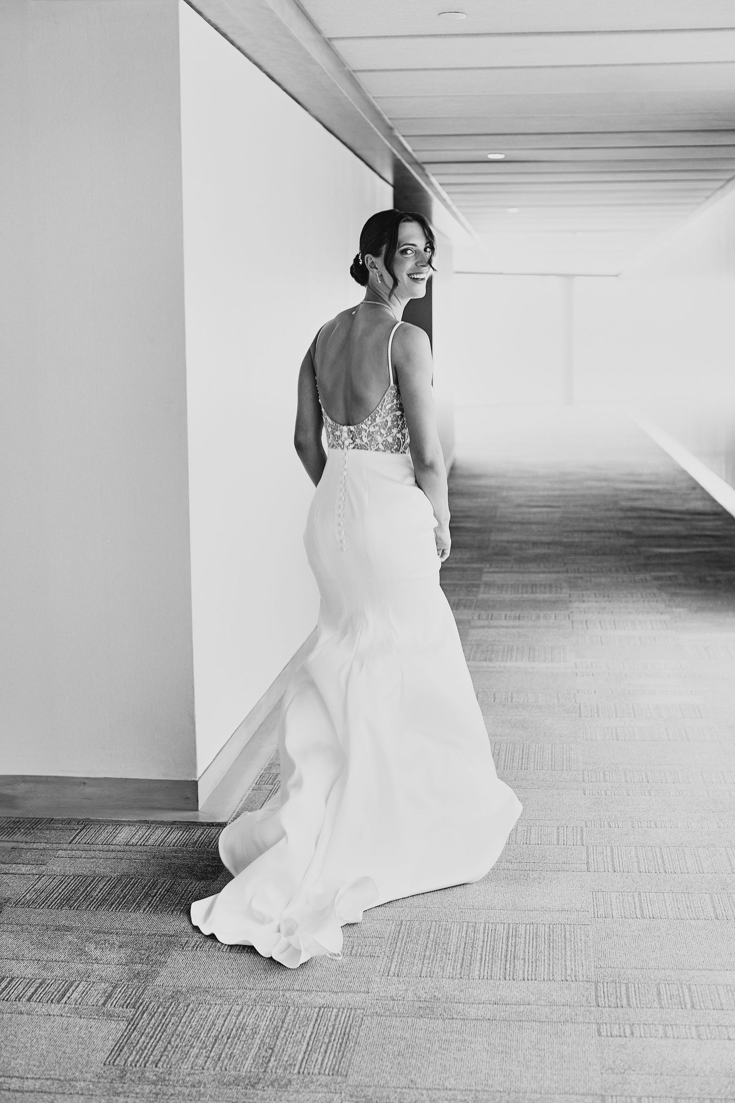Portrait of bride.