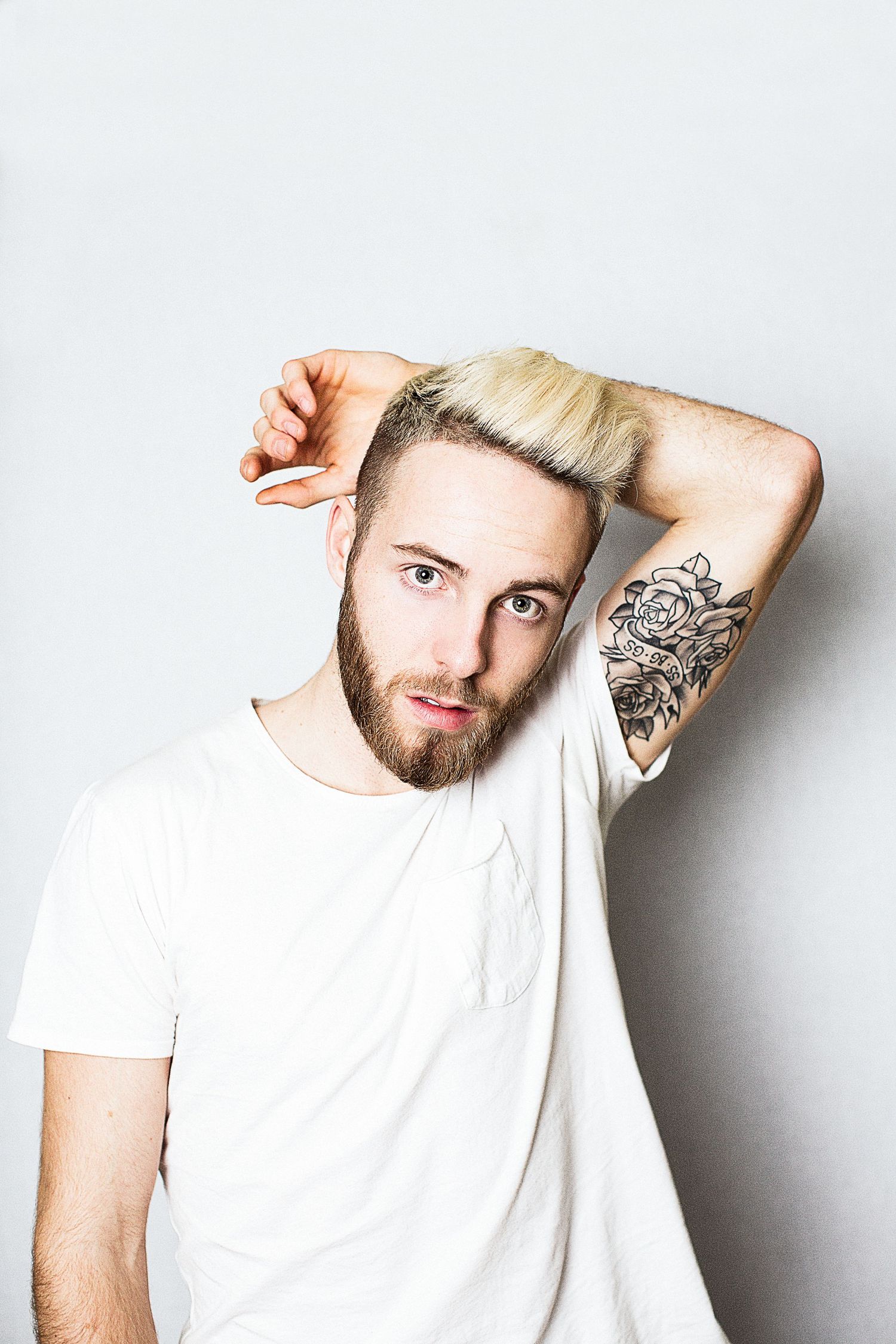 Portrait of male model.