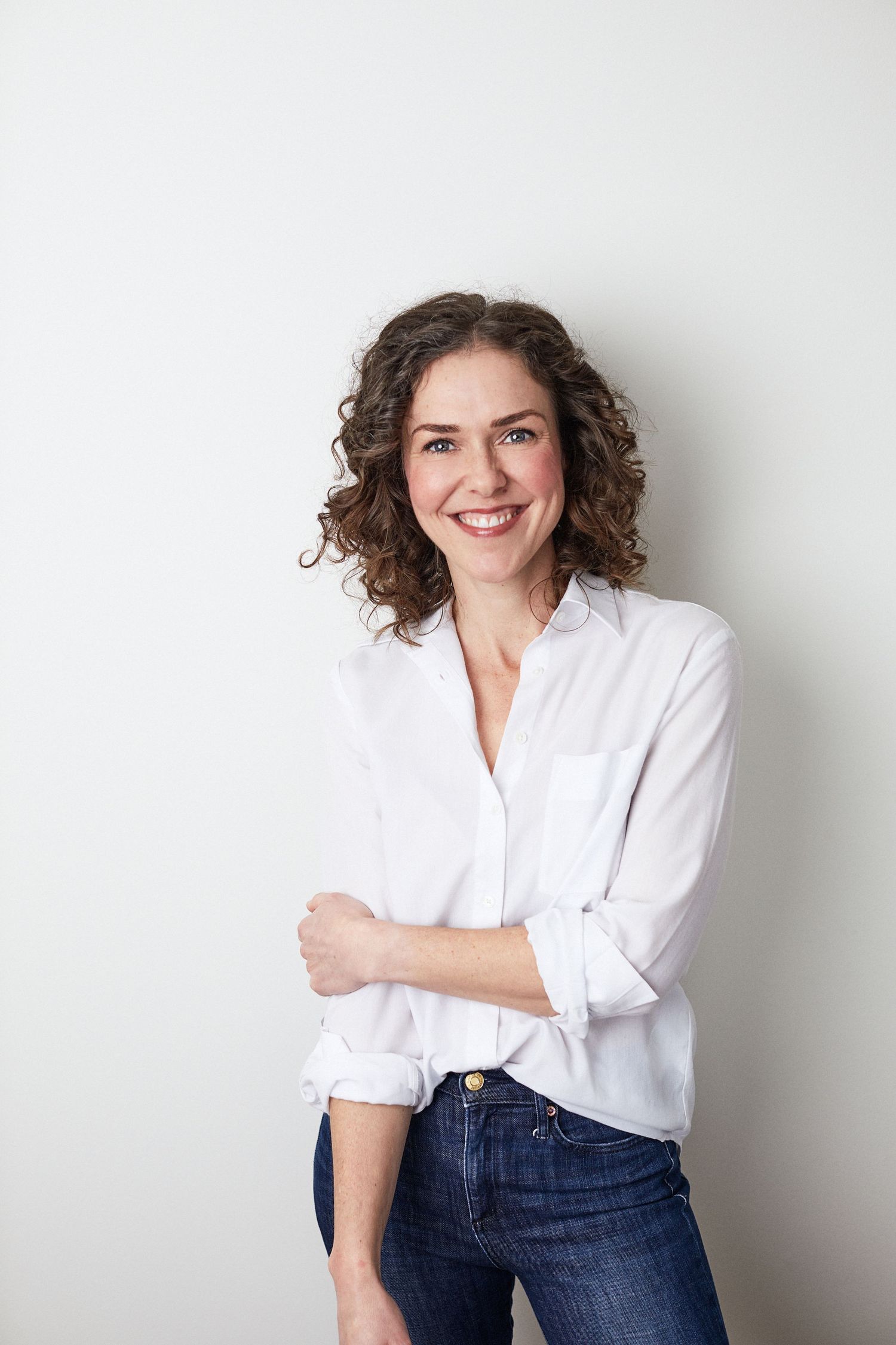 Branding portrait of female.